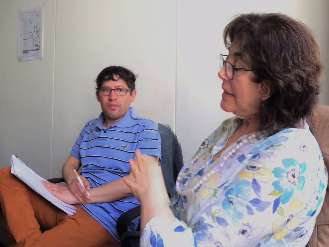 Reunión con el Instituto de Desarrollo Económico y Social (IDES)