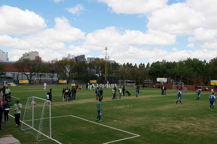 Los vecinos de la Ciudad ya disfrutan del <br>renovado Polideportivo Colegiales