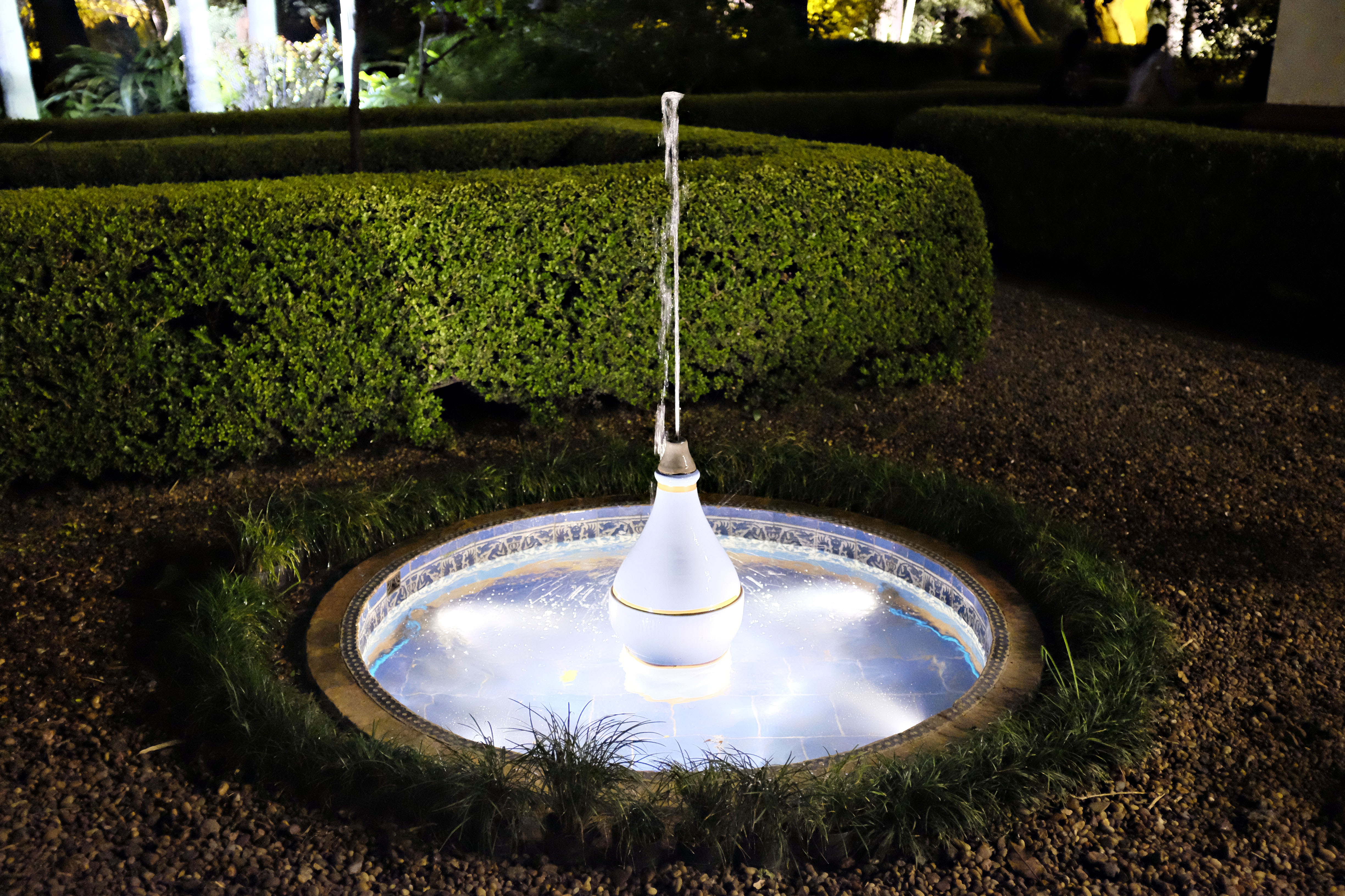 En "La Noche de los Museos" quedó inaugurado el jardín andaluz