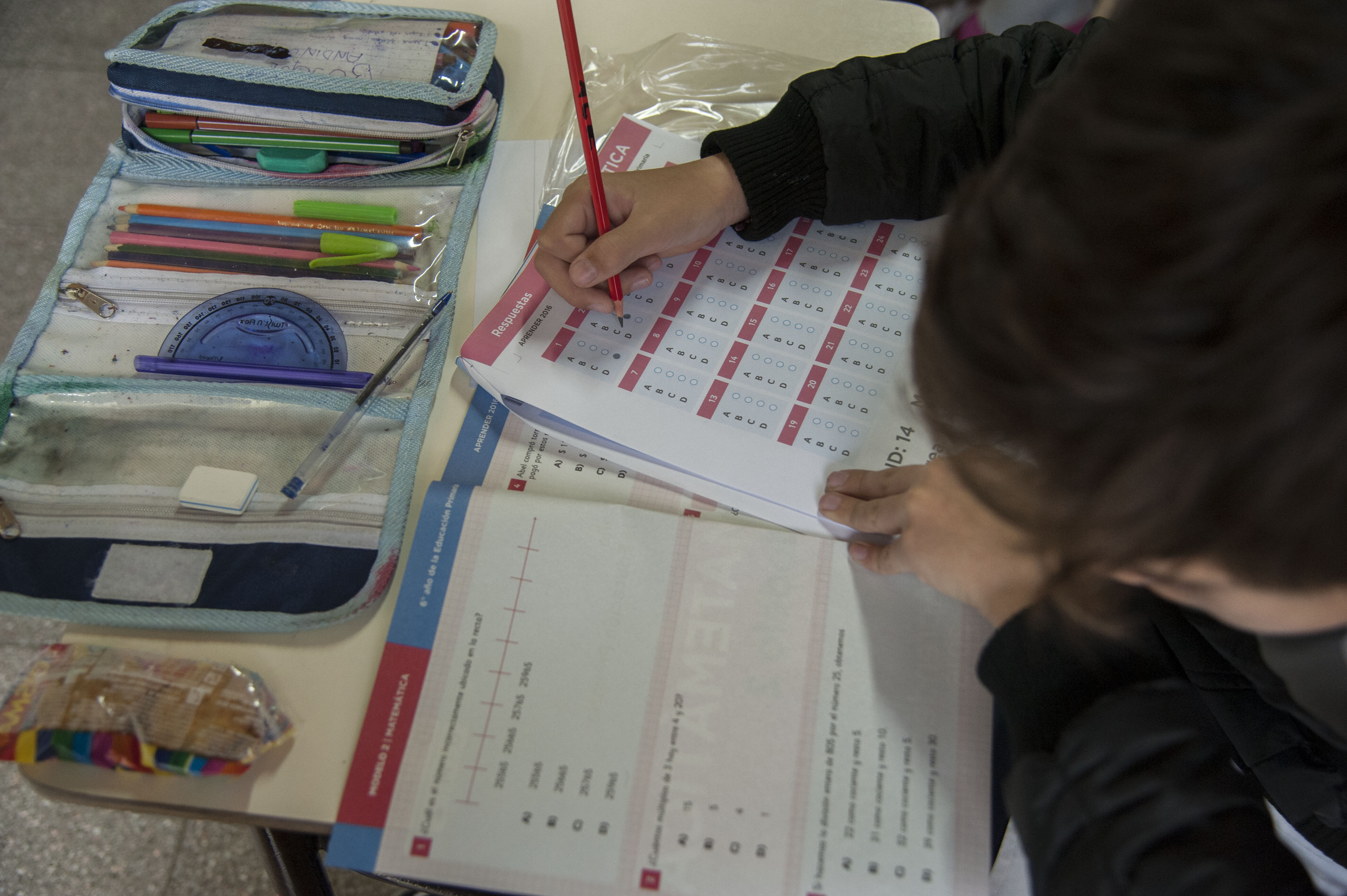 Evaluación nacional Aprender 2016