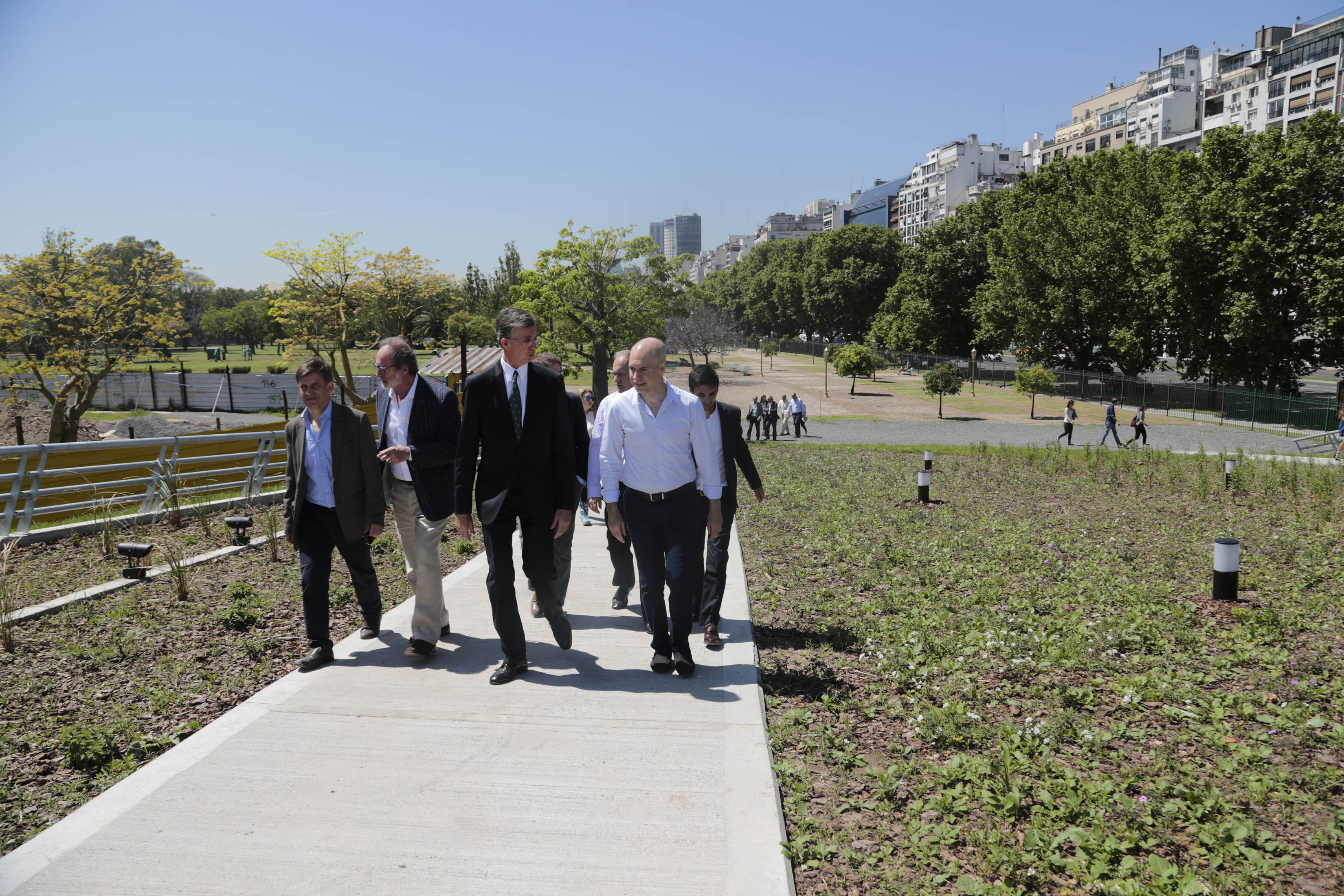 La Ciudad inauguró dos espacios públicos verdes en Recoleta