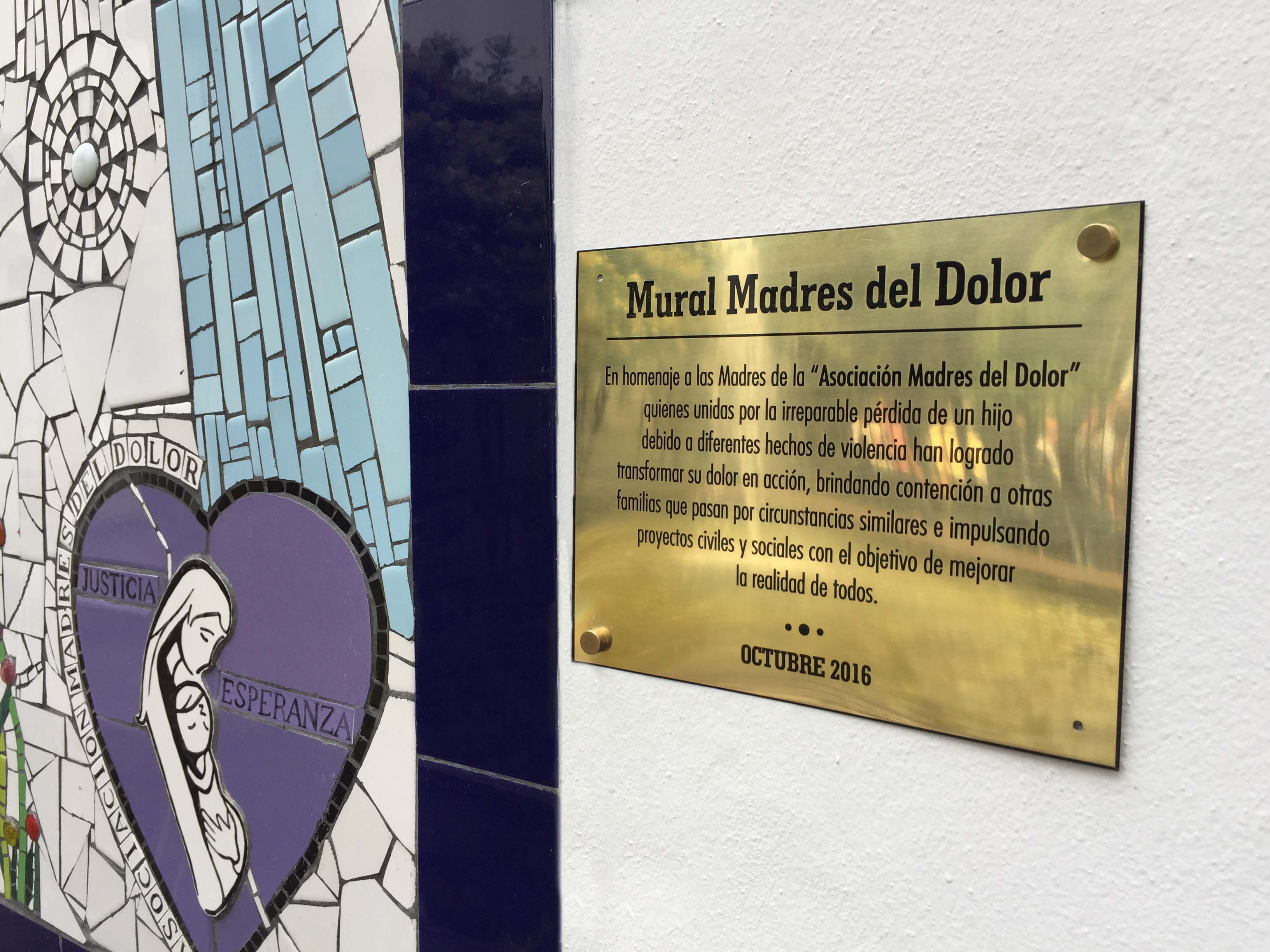 Mural Madres del Dolor
