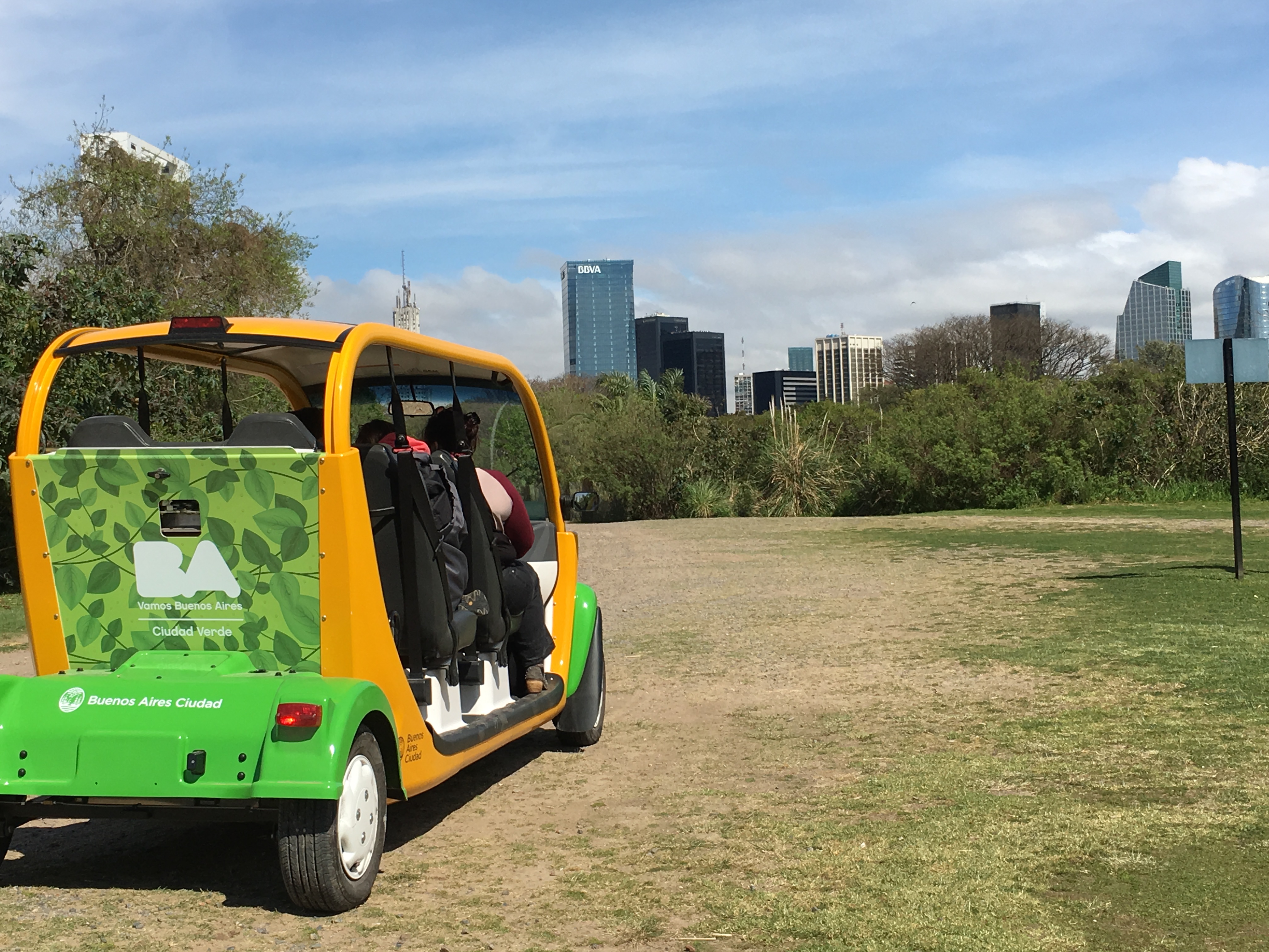 Eco-Auto, una nueva manera de recorrer los espacios verdes porteños