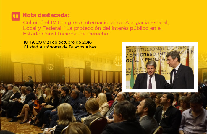 Carta de Noticias de La Procuración General - Noviembre 2016