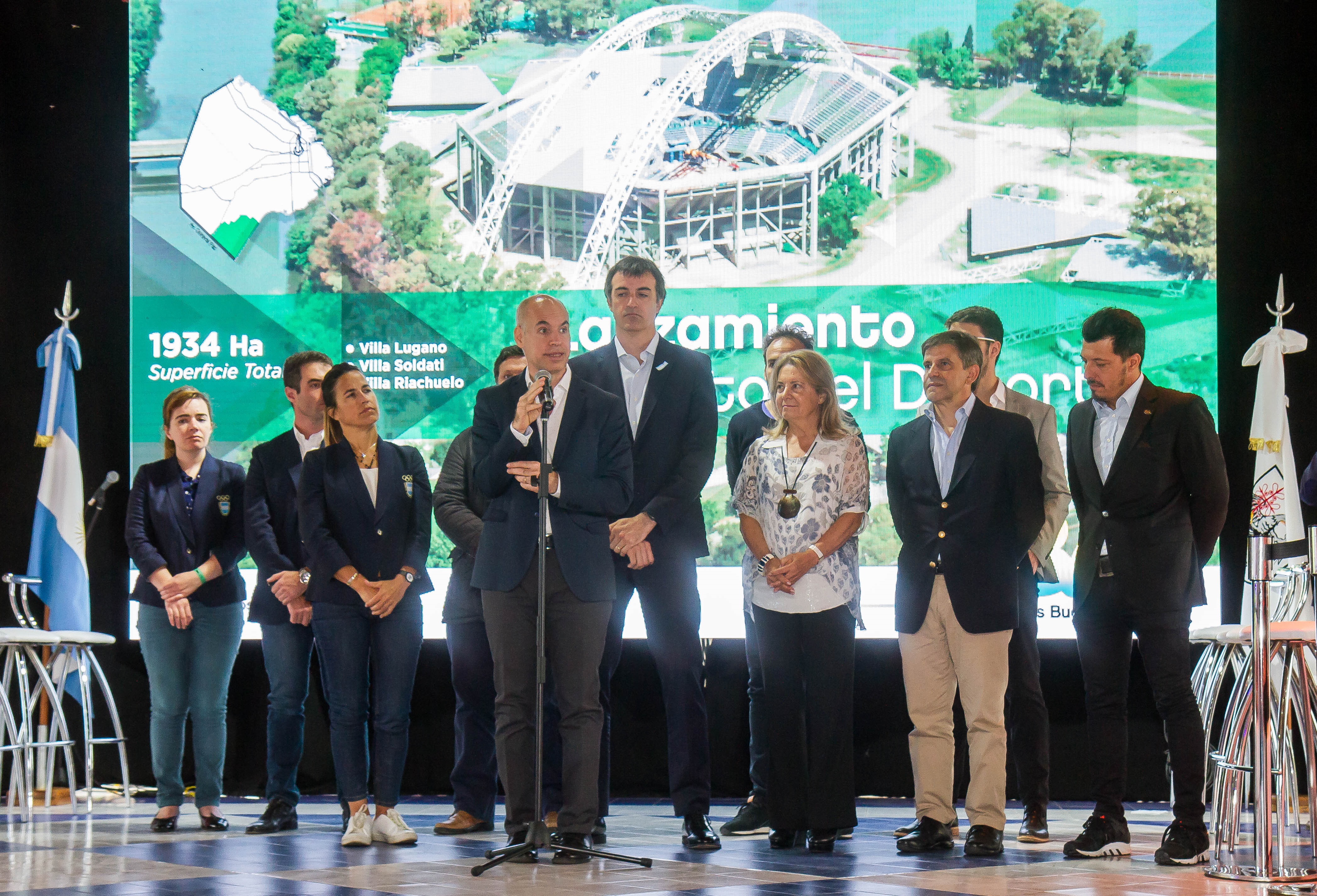 Lanzamiento del Distrito del Deporte