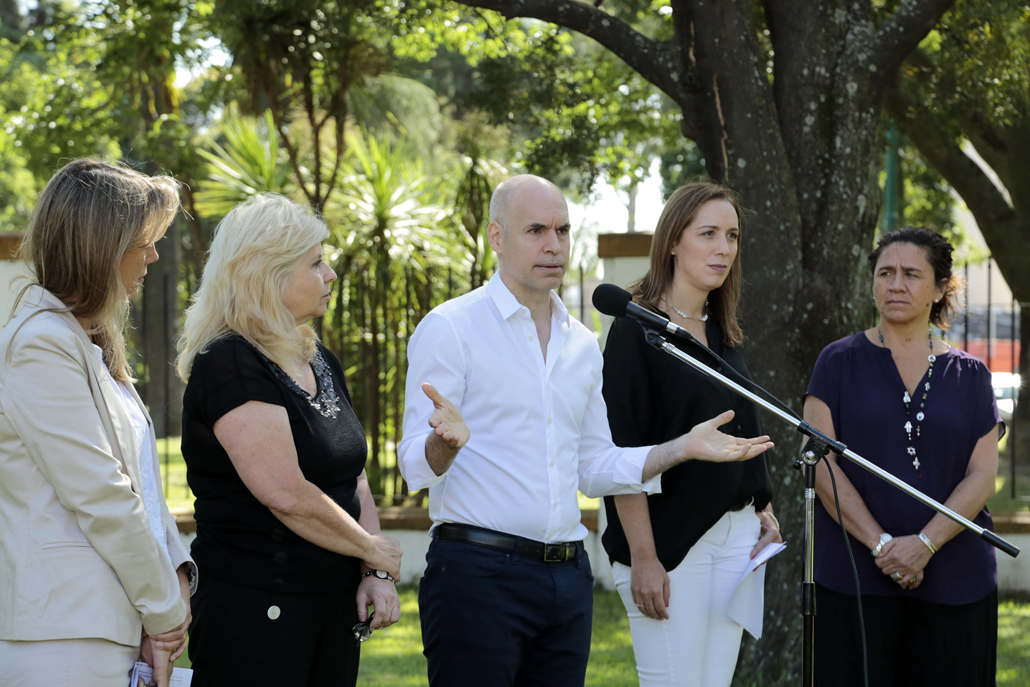 Rodríguez Larreta y Vidal presentaron <br> un plan contra el dengue y el zika 