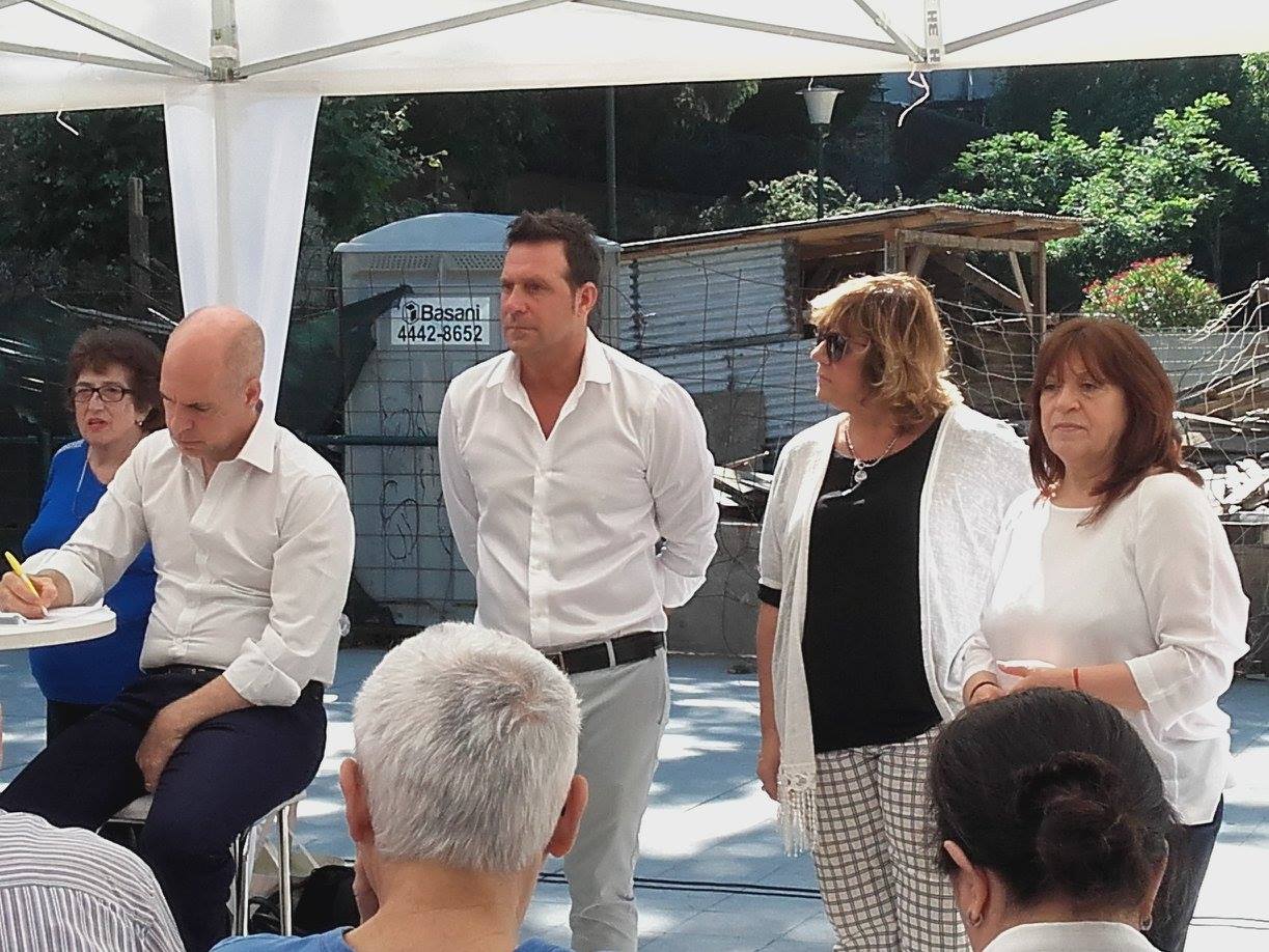 Coghlan recibió a Rodríguez Larreta