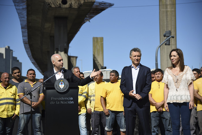 Comenzaron las obras del Paseo del Bajo porteño