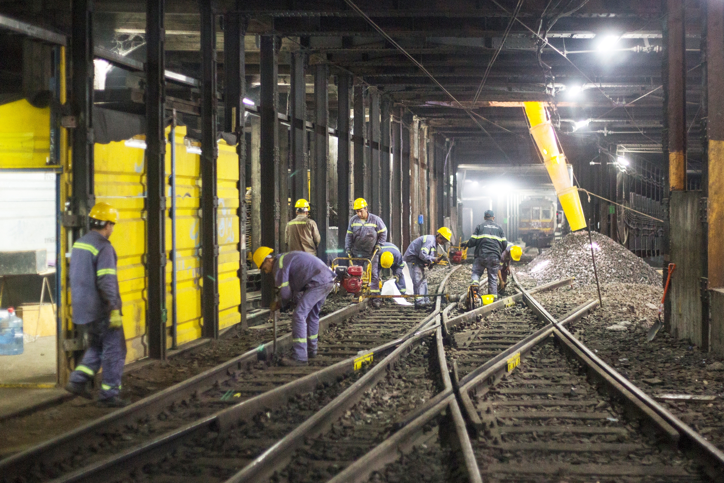 Avanzamos con las obras en la estación Constitución