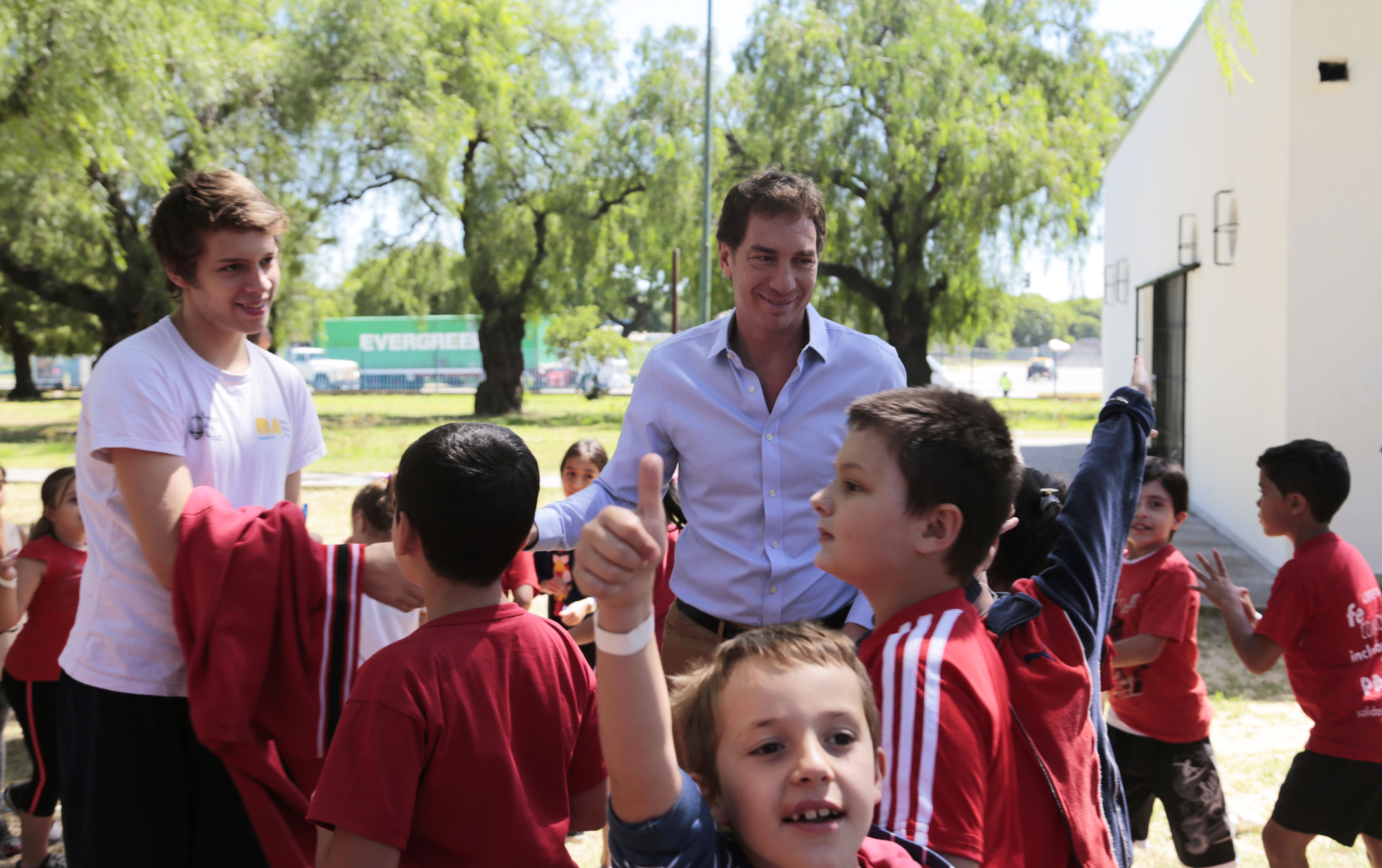El vicejefe de Gobierno porteño asistió al cierre de las Colonias Deportivas
