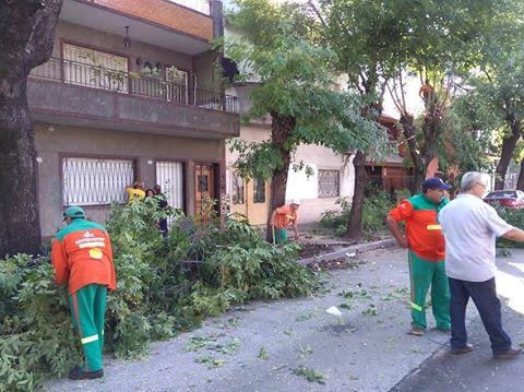 Puesta en valor de plazas e intervenciones de la cuadrilla