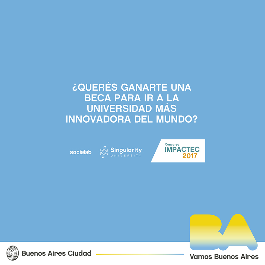 ¡Todavía estás a tiempo de anotarte en ImpacTec y viajar a Silicon Valley!