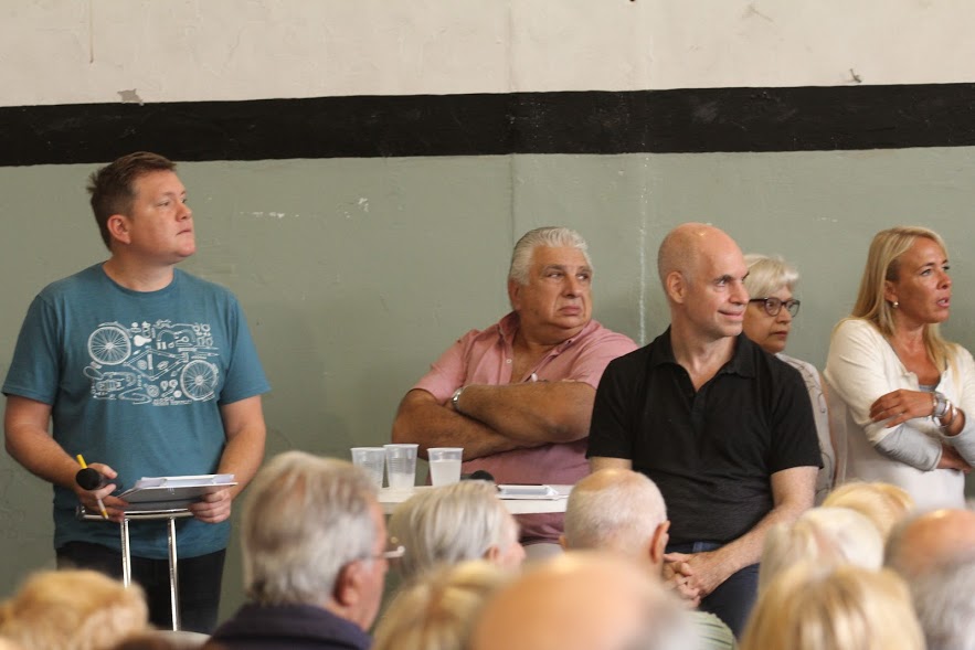 Nueva visita de Horacio Rodríguez Larreta a la Comuna