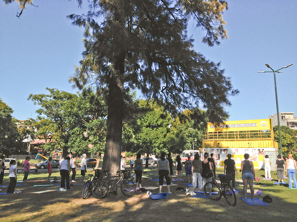 Clases de Yoga gratuitas en la Ciudad