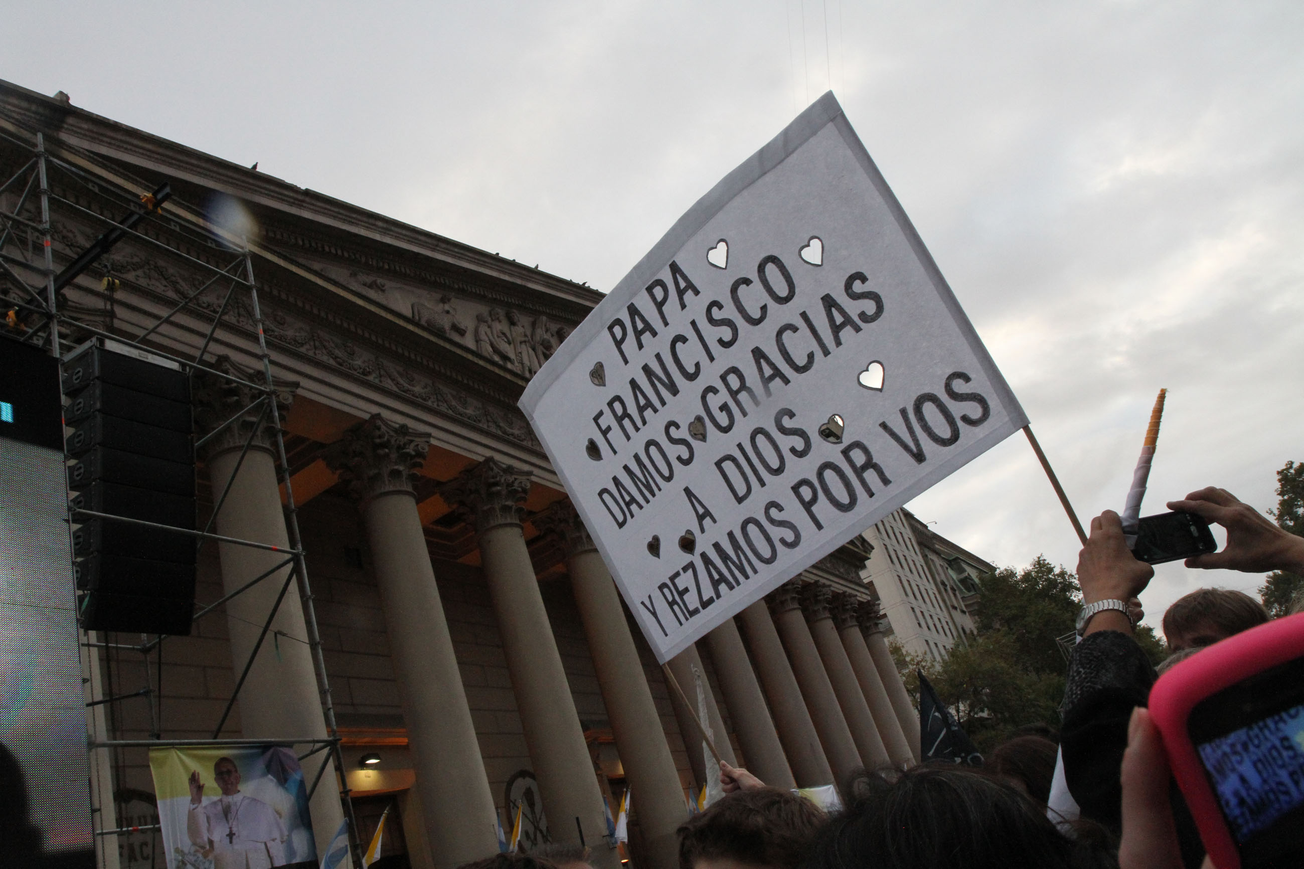 La Ciudad celebró los 4 años de pontificado de Francisco 