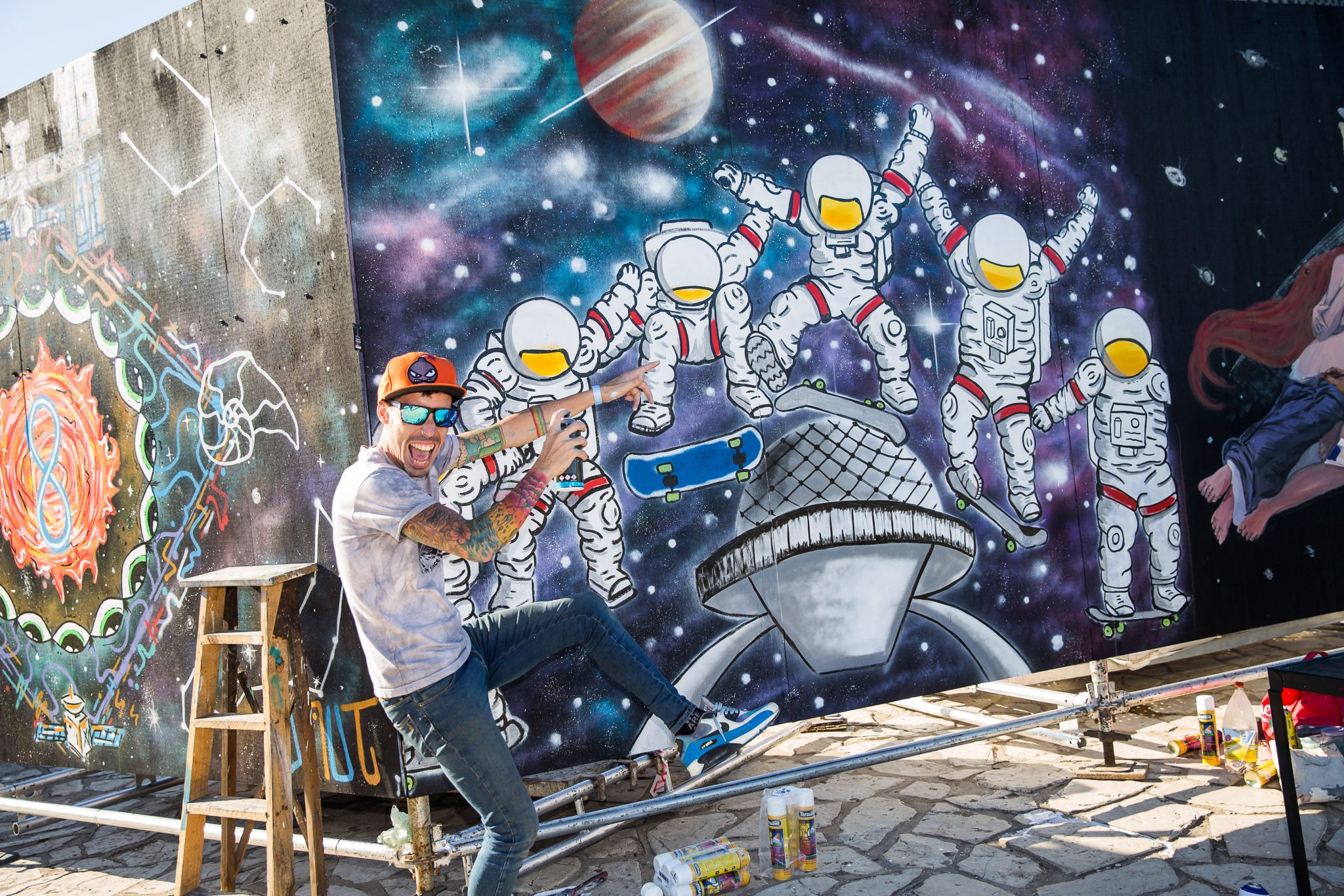 El Planetario se viste de colores
