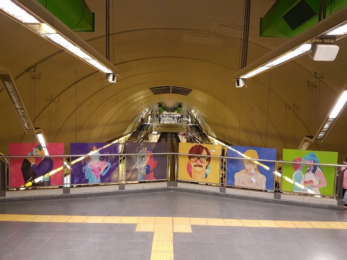 El Subte reivindica la diversidad sexual