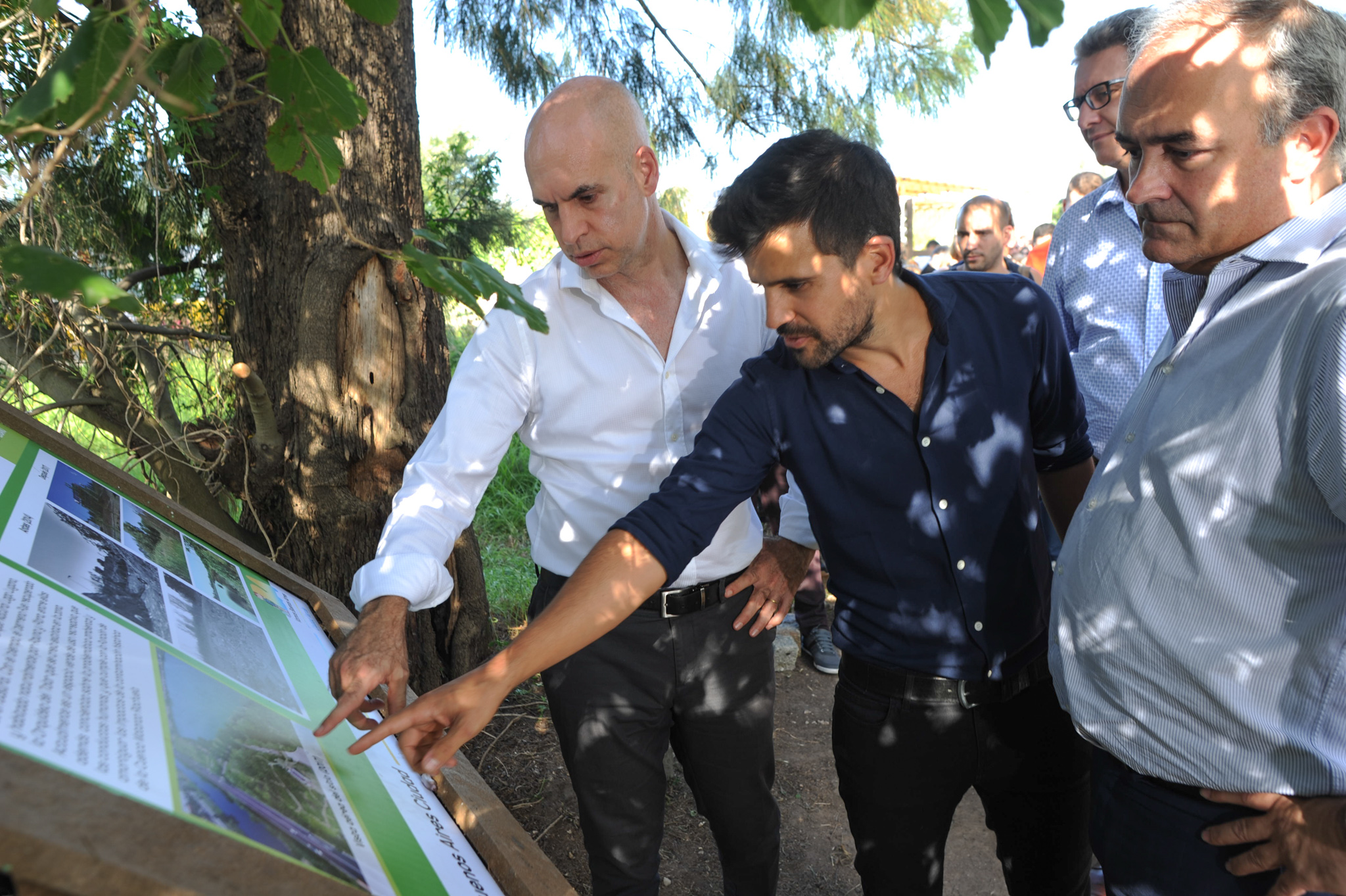 Rodríguez Larreta inauguró el Parque Natural Lago Lugano