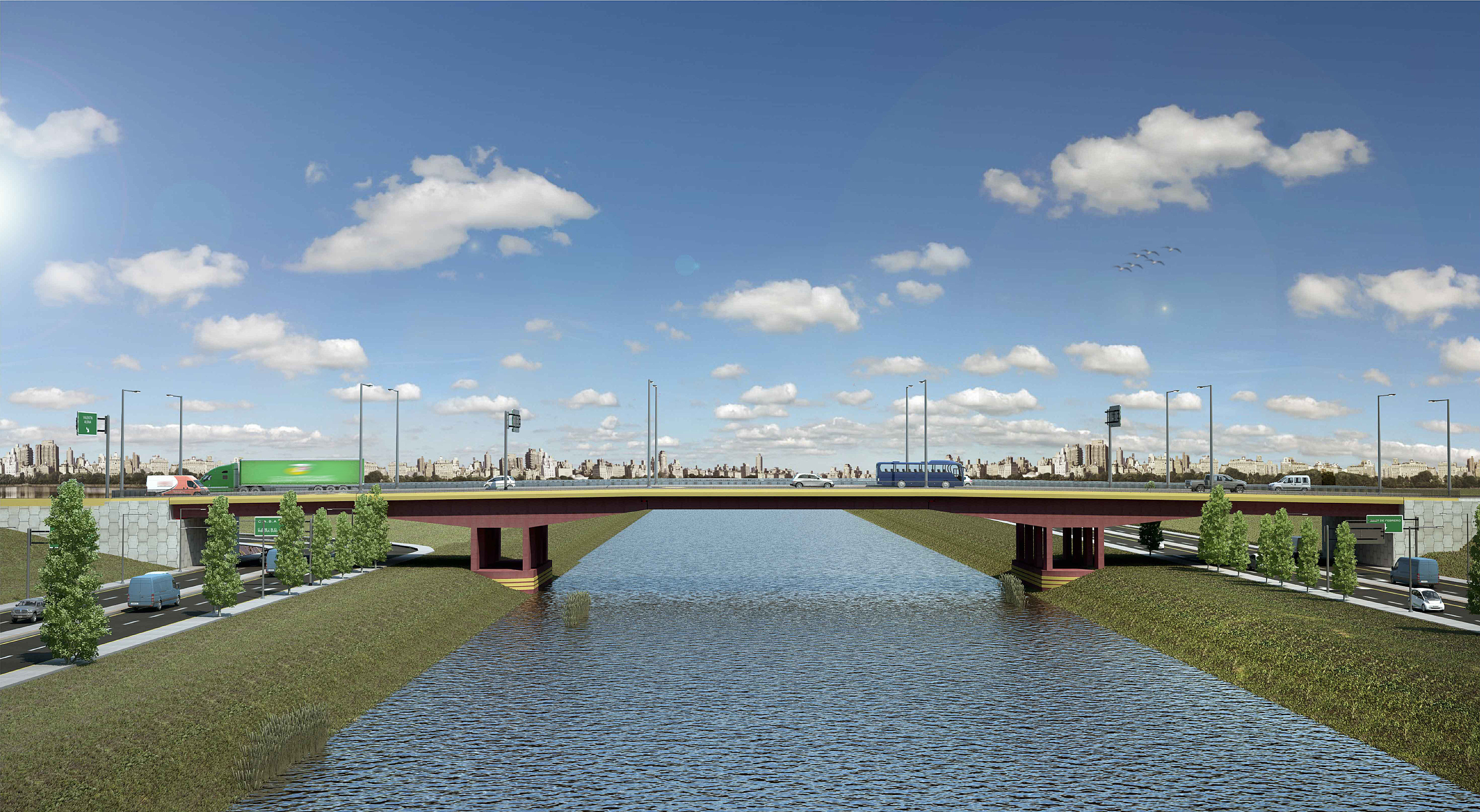 Anuncian la construcción del Puente Lacarra