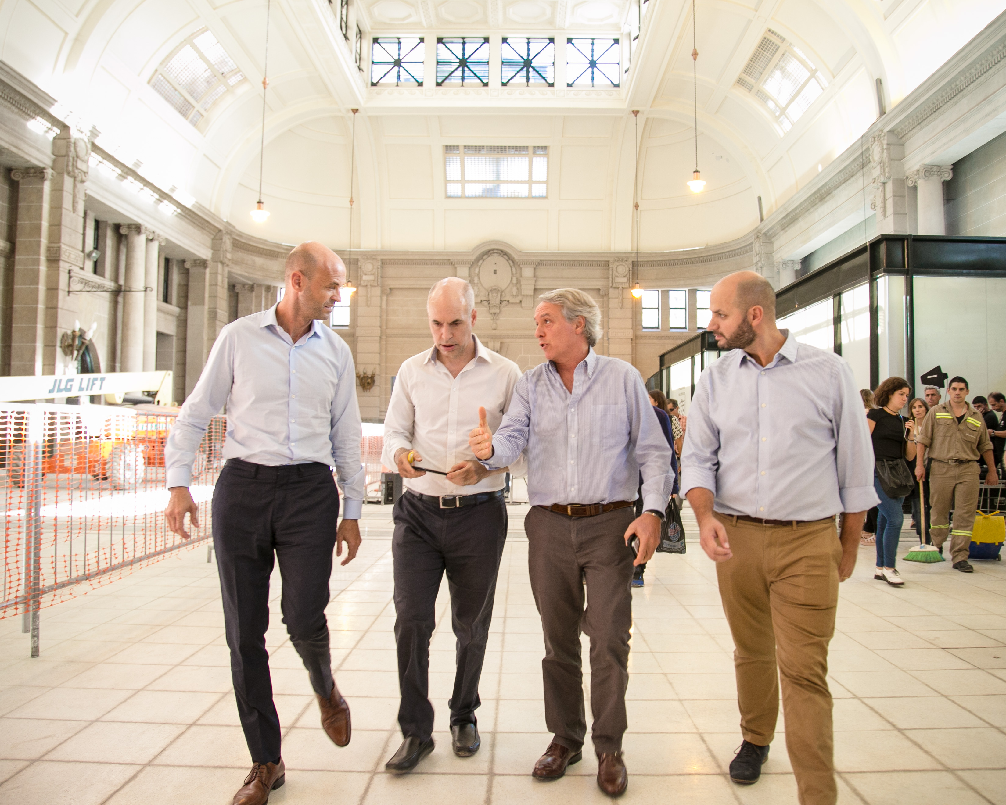 Recorrimos el nuevo hall de la estación Retiro