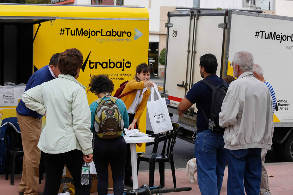 #TuMejorLaburo inauguró su oficina móvil