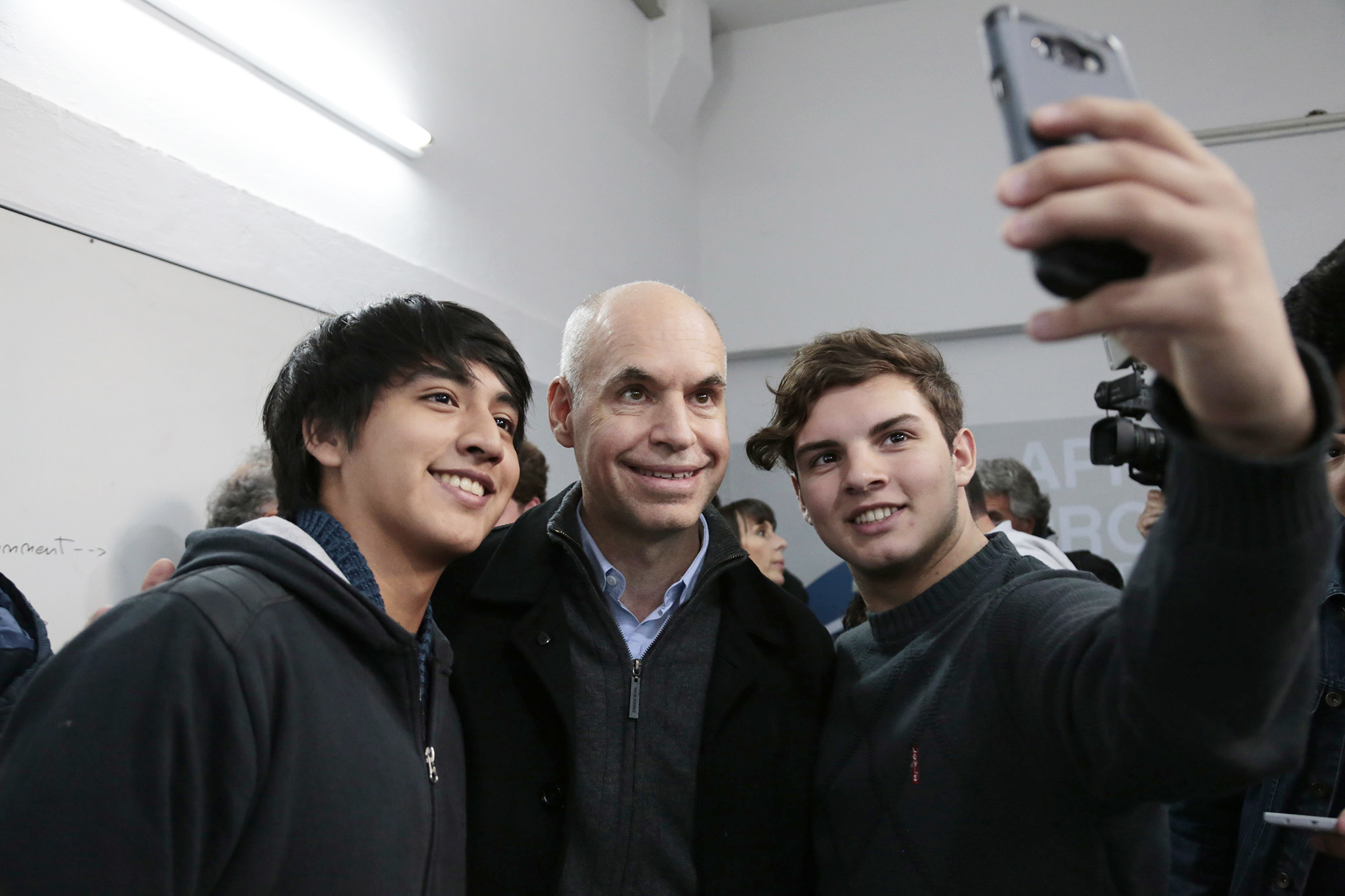 Rodríguez Larreta visitó a los alumnos del programa Aprendé Programando