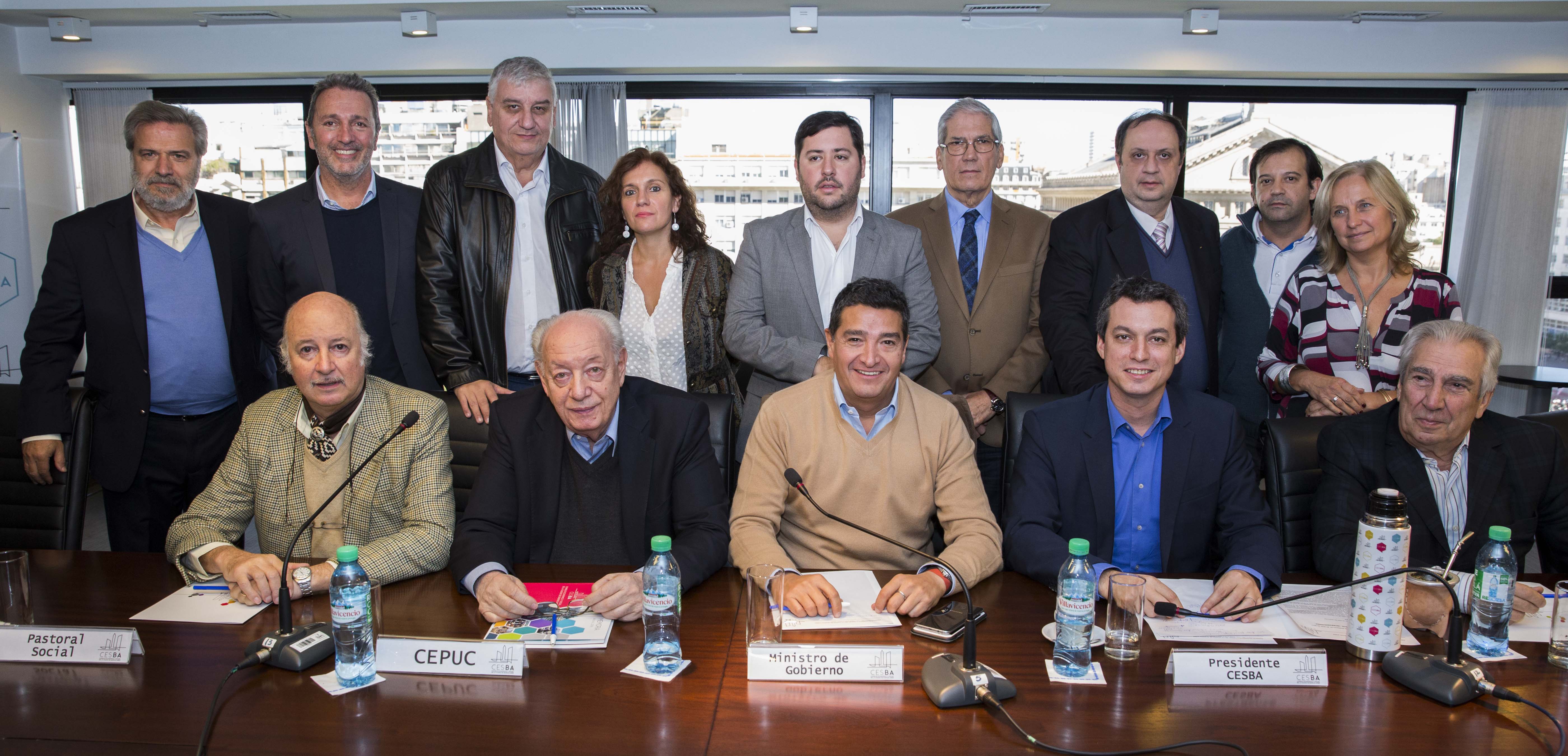 El Consejo Económico y Social recibió al Ministro de Gobierno de la Ciudad