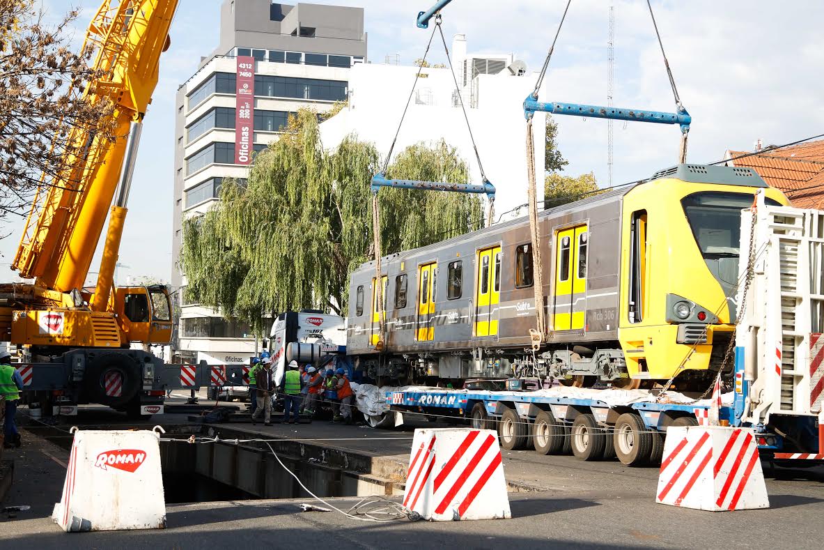 Se incorporaron seis nuevos coches a la flota del Subte