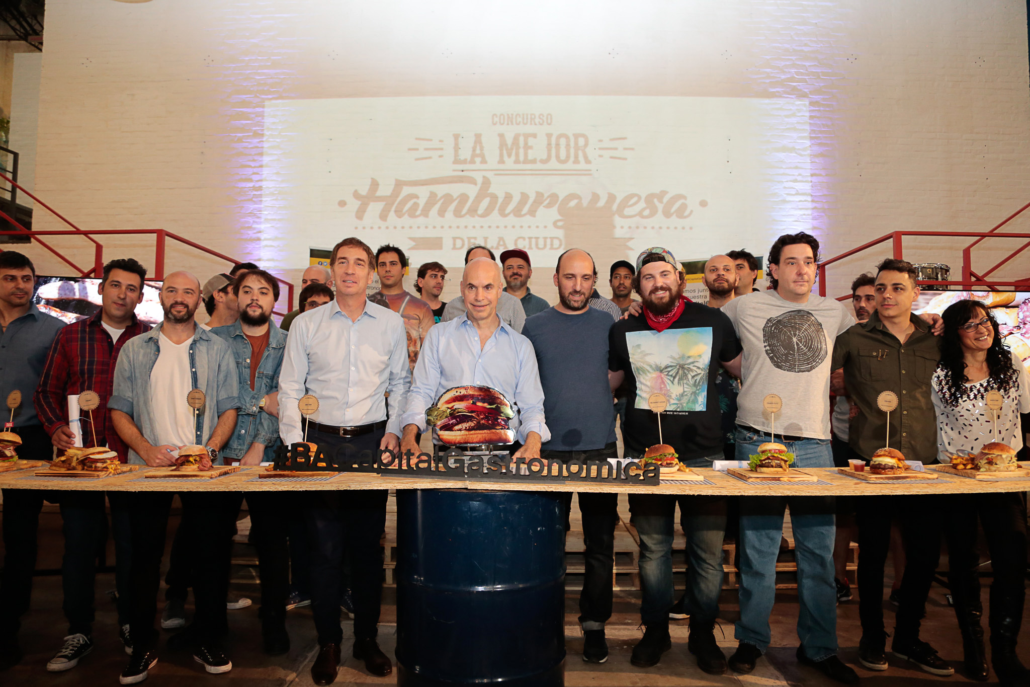 Horacio Rodríguez Larreta participó de la premiación a La Mejor Hamburguesa de la Ciudad