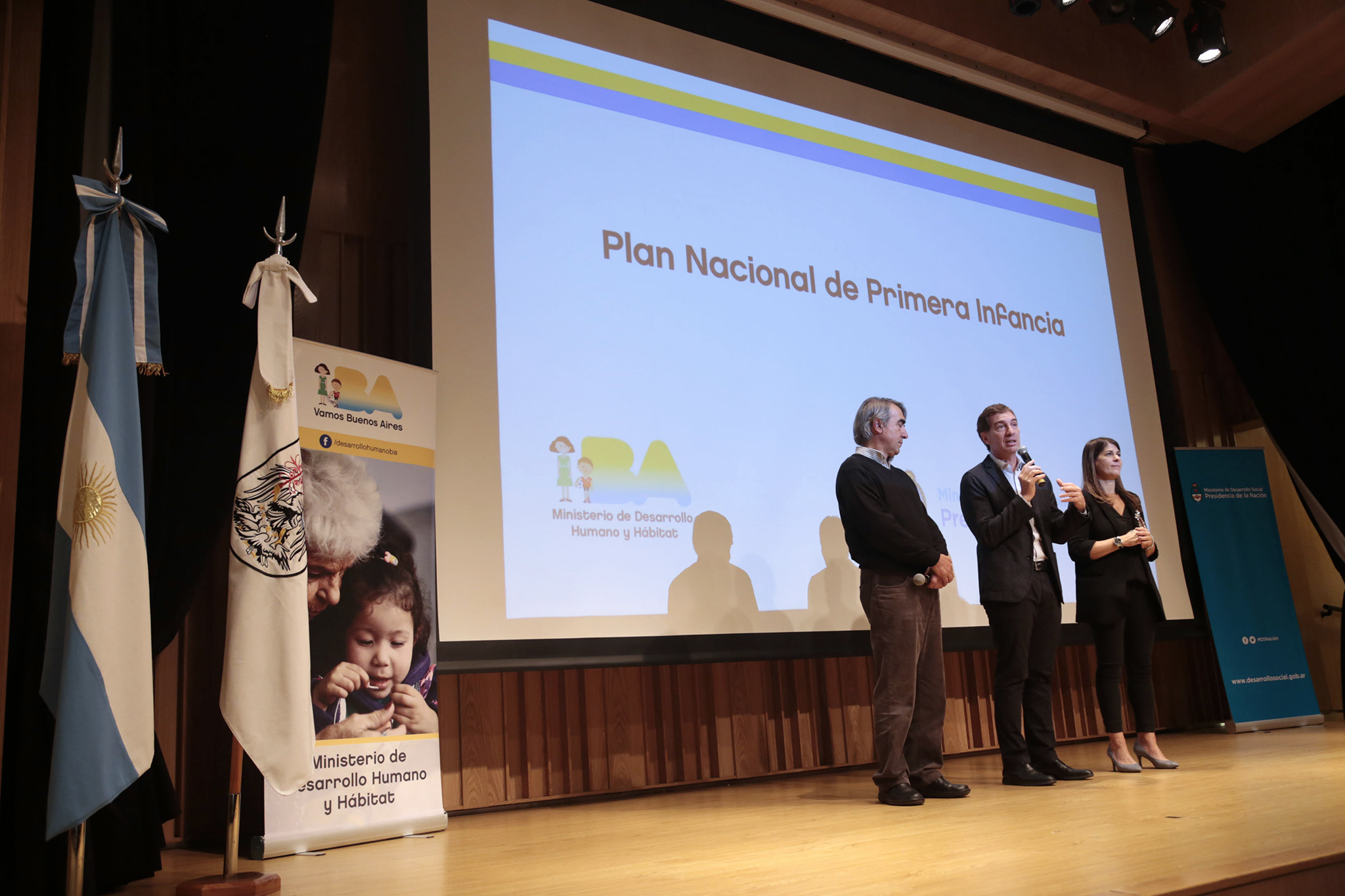 Diego Santilli participó de la presentación del Plan Nacional de Primera Infancia