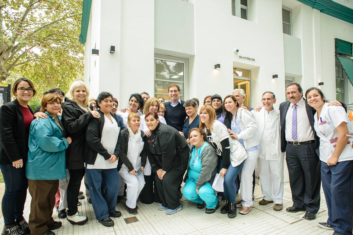 Inauguración de la Sala 32 de Pediatría del Hospital Muñiz