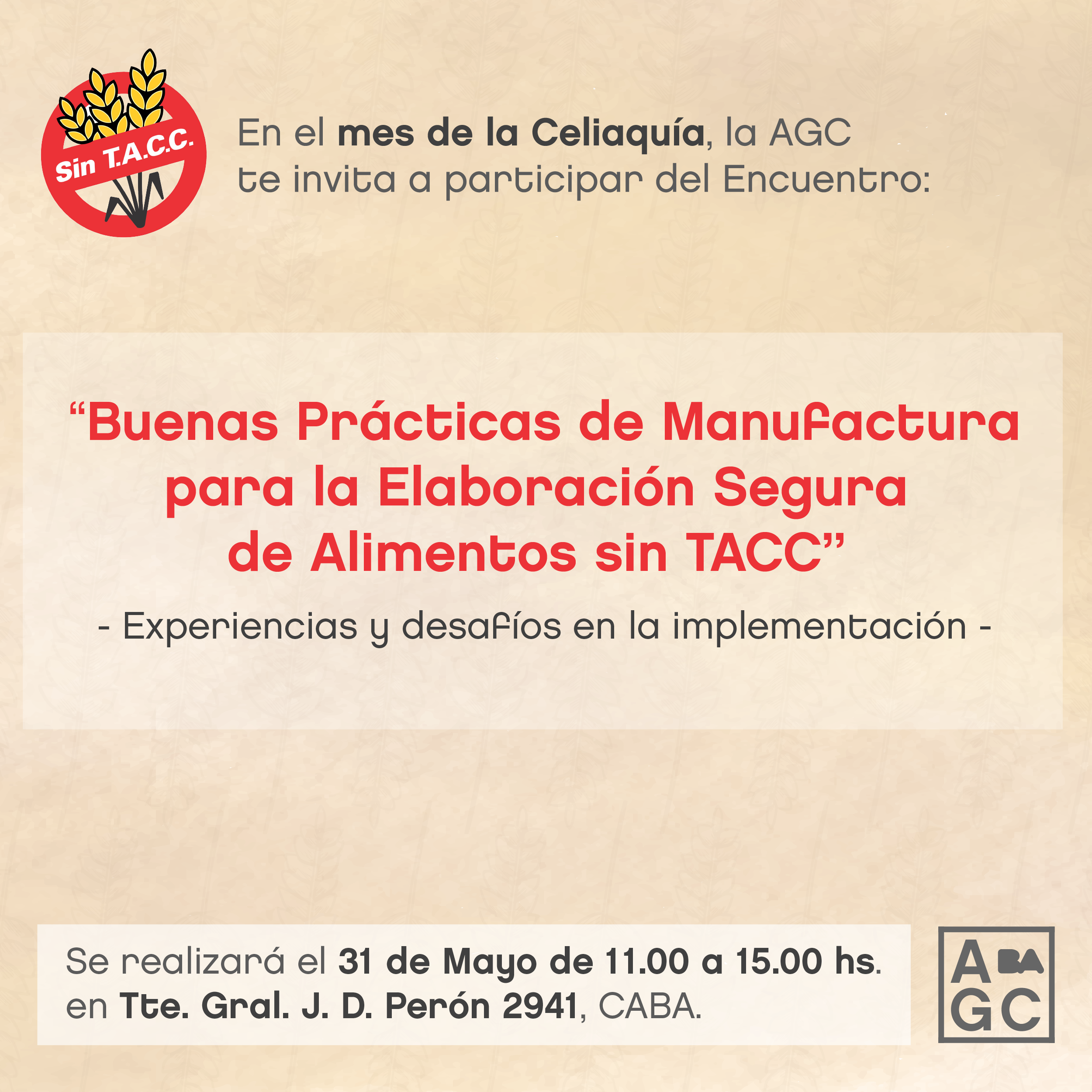 Encuentro sobre Celiaquía