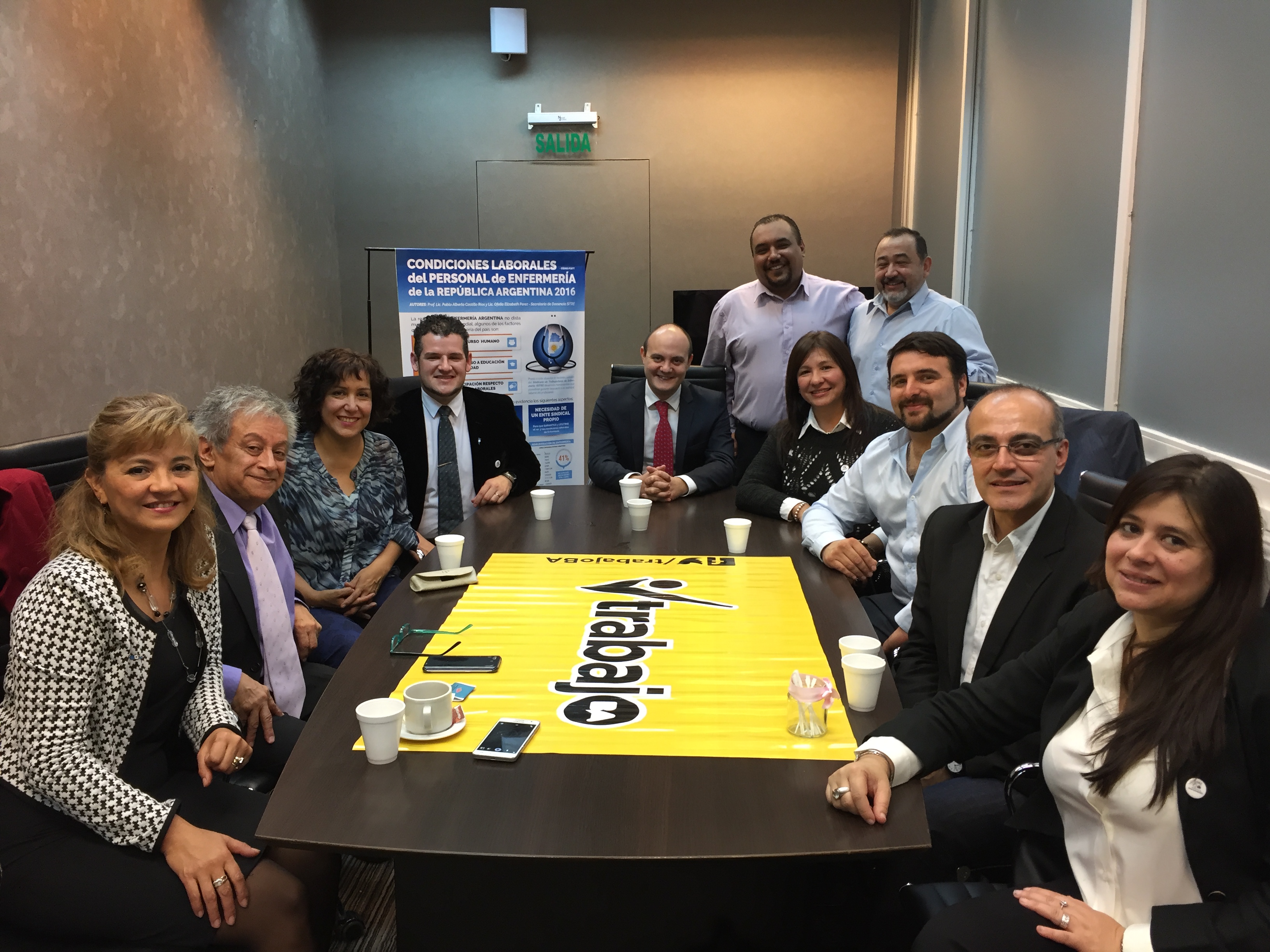 Jarvis recibió a la delegación que representará a nuestro país en el Congreso Internacional de Enfermería