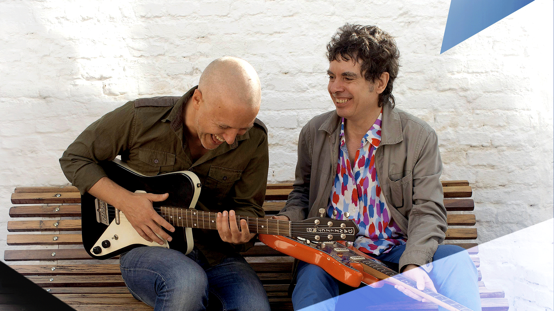 Fernando Cabrera y Martín Buscaglia, juntos