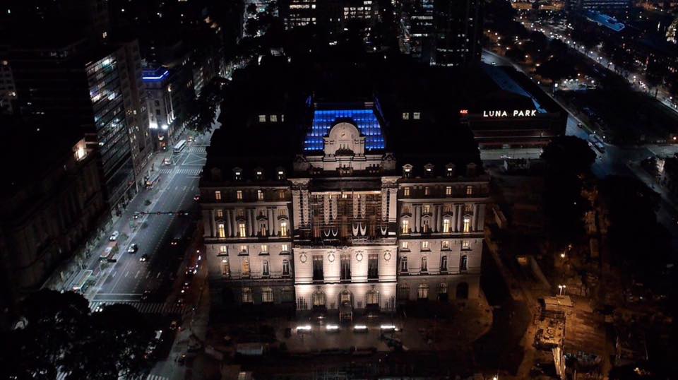 Operativo de tránsito por la visita de Angela Merkel