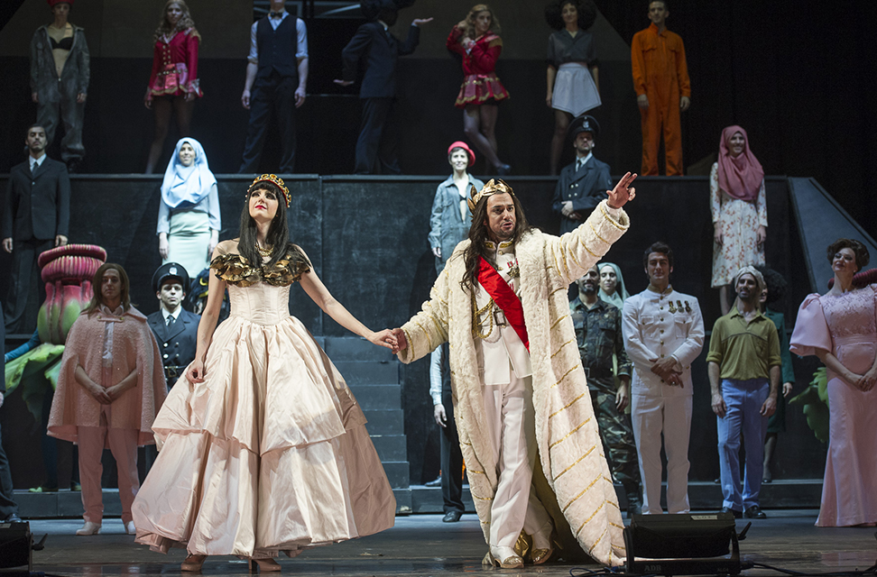 Cierre de lujo para Julio César en el Teatro Colón, con transmisión en vivo por la web