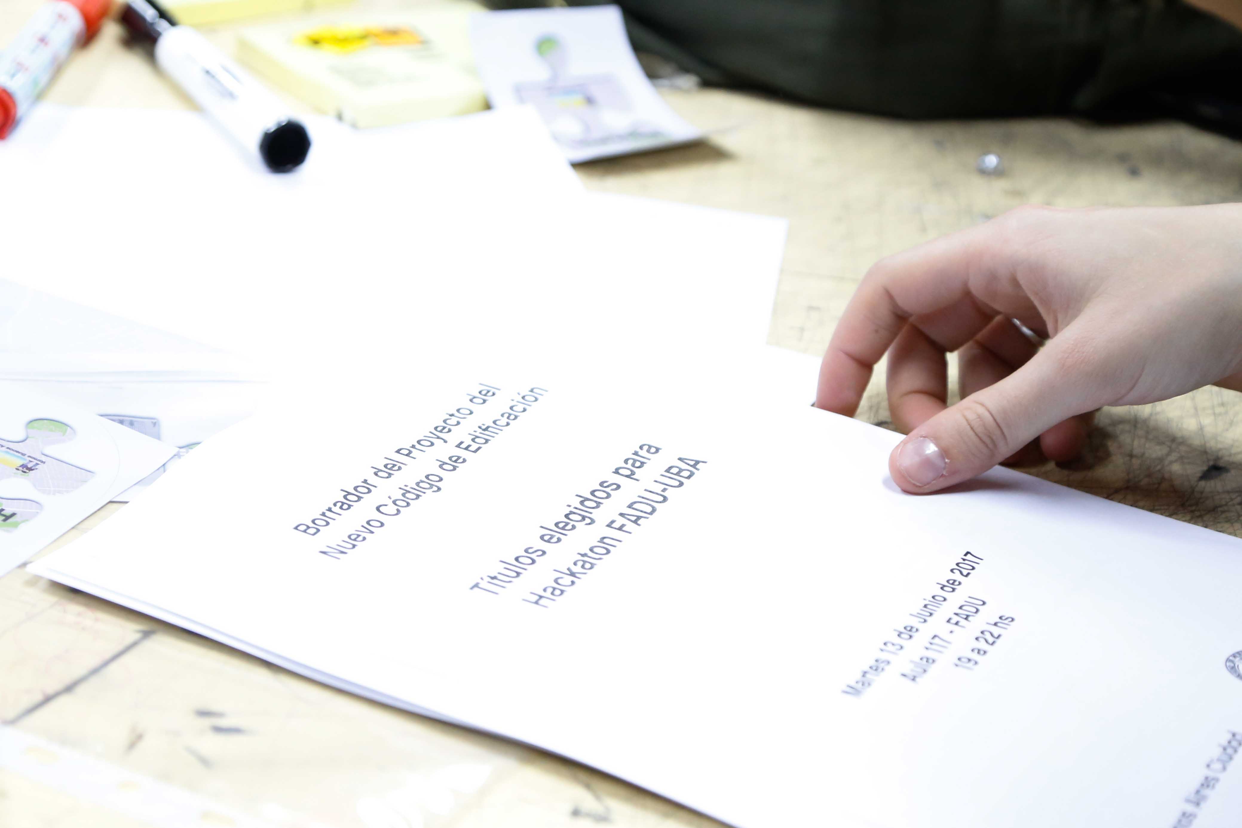 Alumnos de Arquitectura de la UBA participaron del hackatón