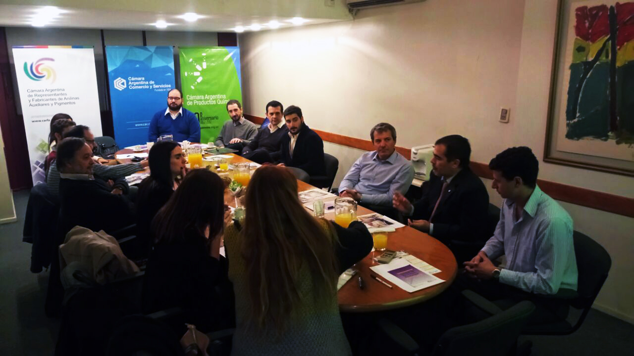 Taller PyME en la Cámara Argentina de Productos Químicos