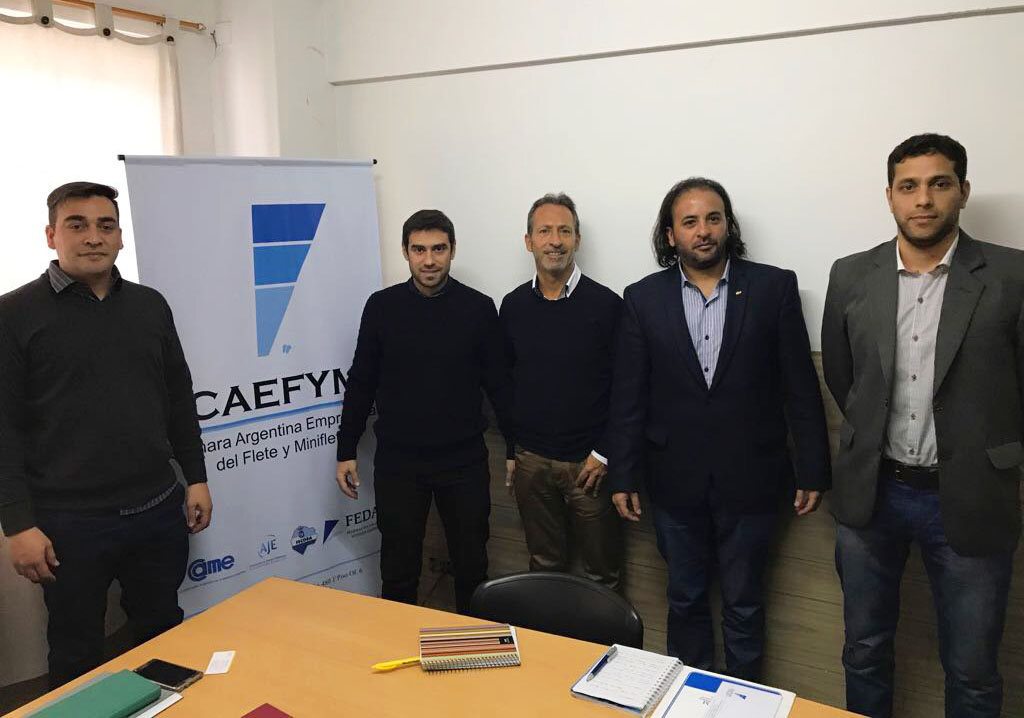 Visita a la Cámara Argentina Empresarial del Flete y Mini Flete (CAEFYM)