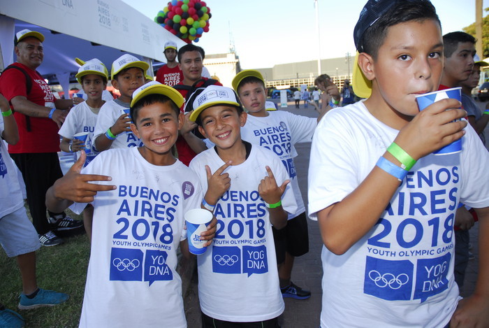Rumbo a Buenos Aires 2018, la Ciudad festeja el Día Olímpico