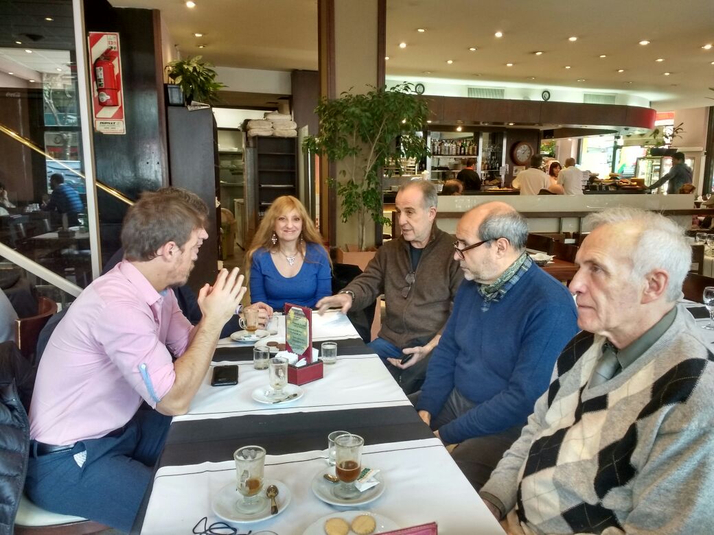 Visita al Centro Comercial Abierto Av. La Plata