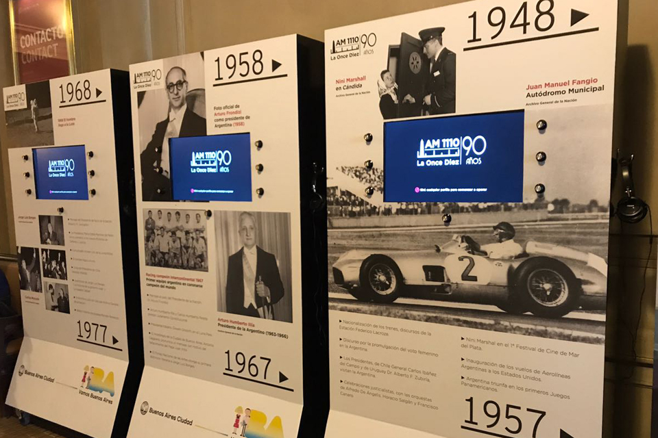 Un paseo sonoro por 90 años de historia que supo contar la radio