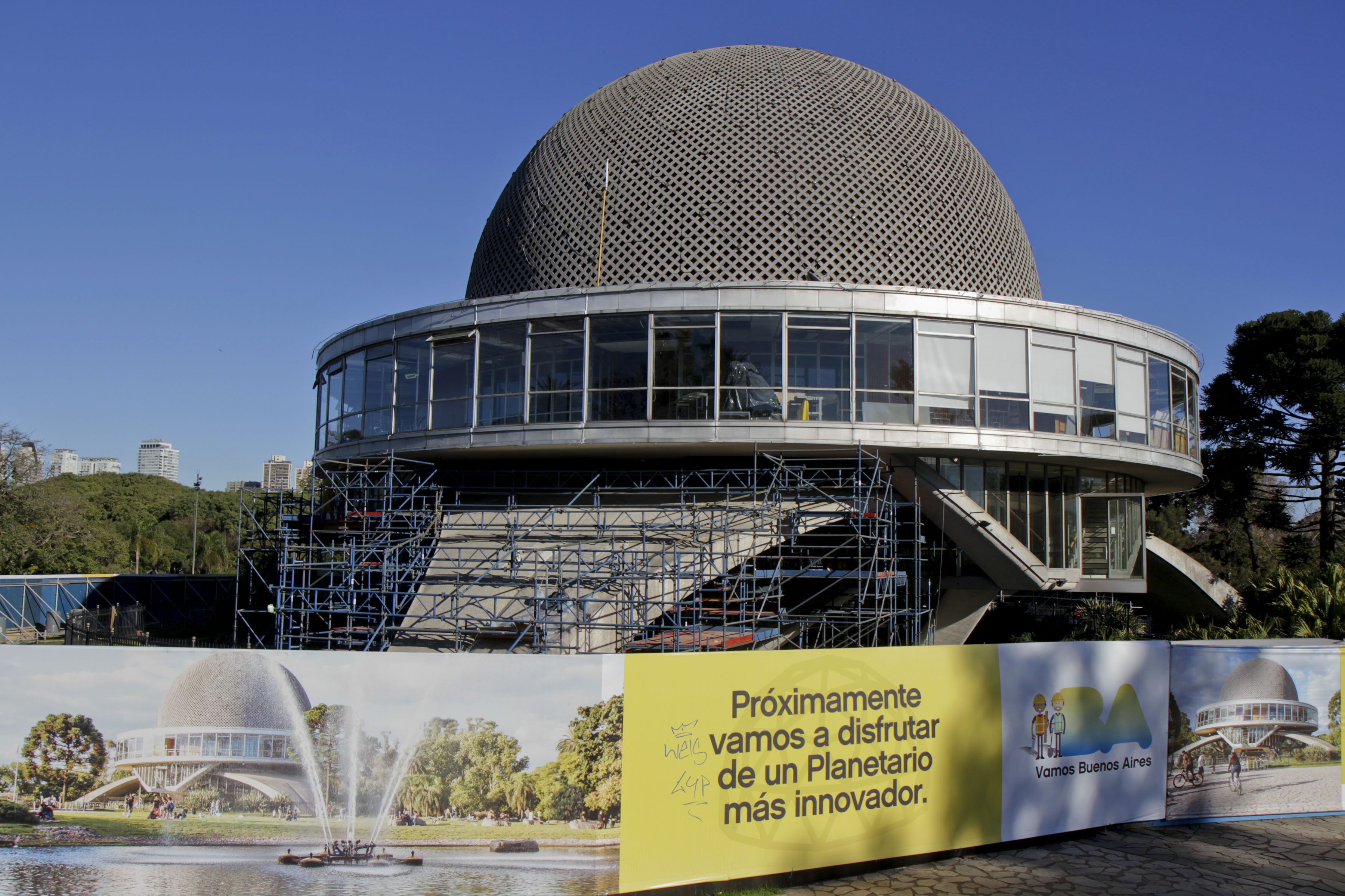 Avanza la renovación del Planetario