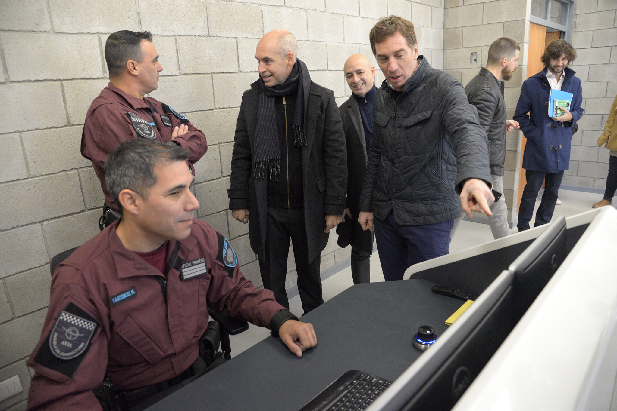Horacio Rodríguez Larreta presentó los nuevos simuladores de manejo de la Policía de la Ciudad