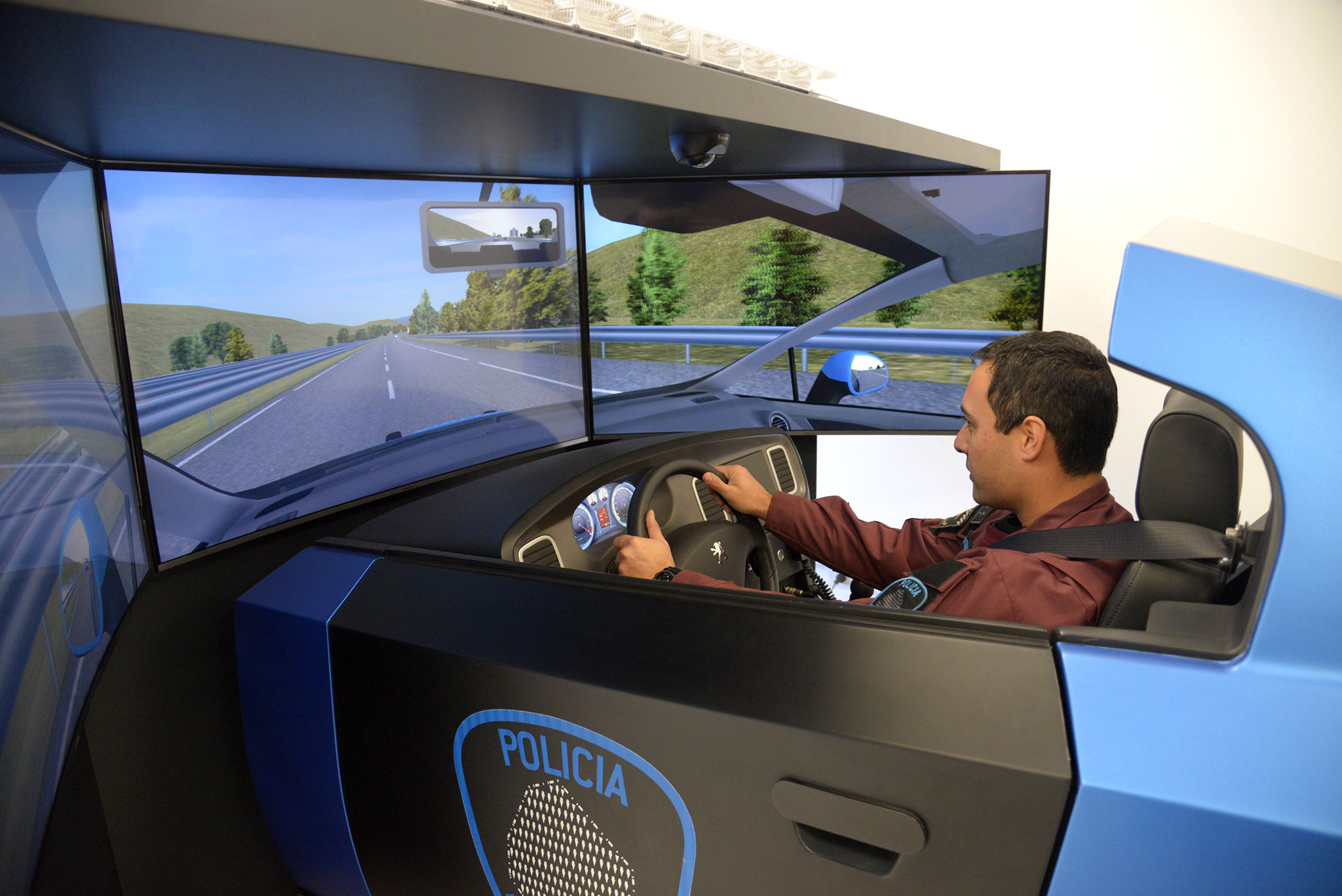 Realidad virtual: cómo se capacitan los agentes para manejar 