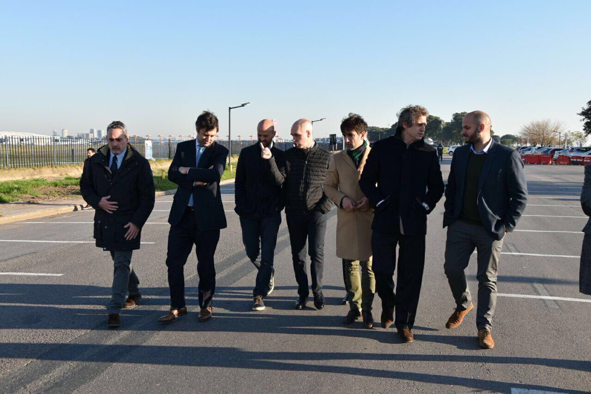 Recorremos las obras en Aeroparque