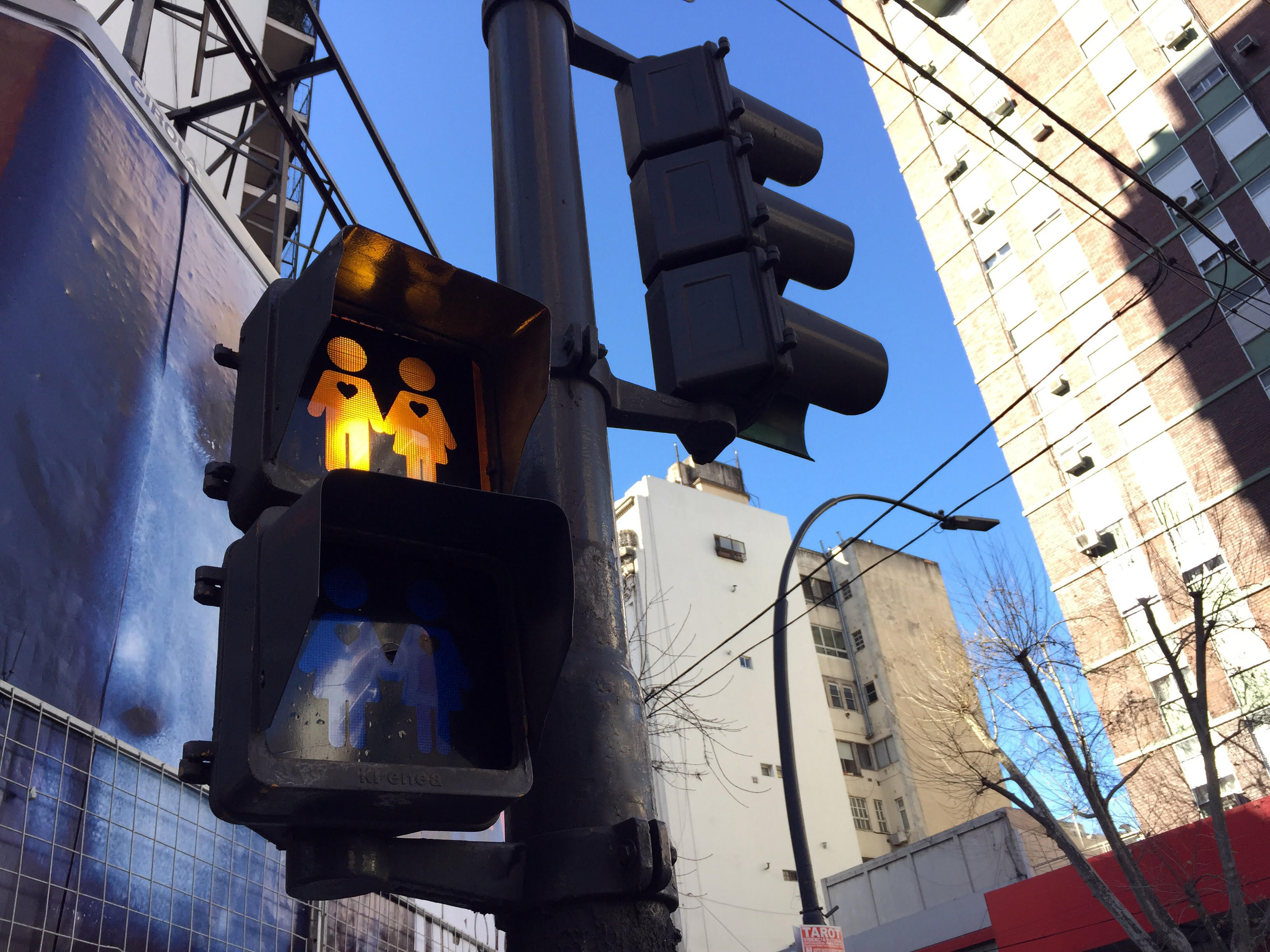  BA Diversa llegó otra vez a los semáforos, cruces peatonales y estaciones Ecobici