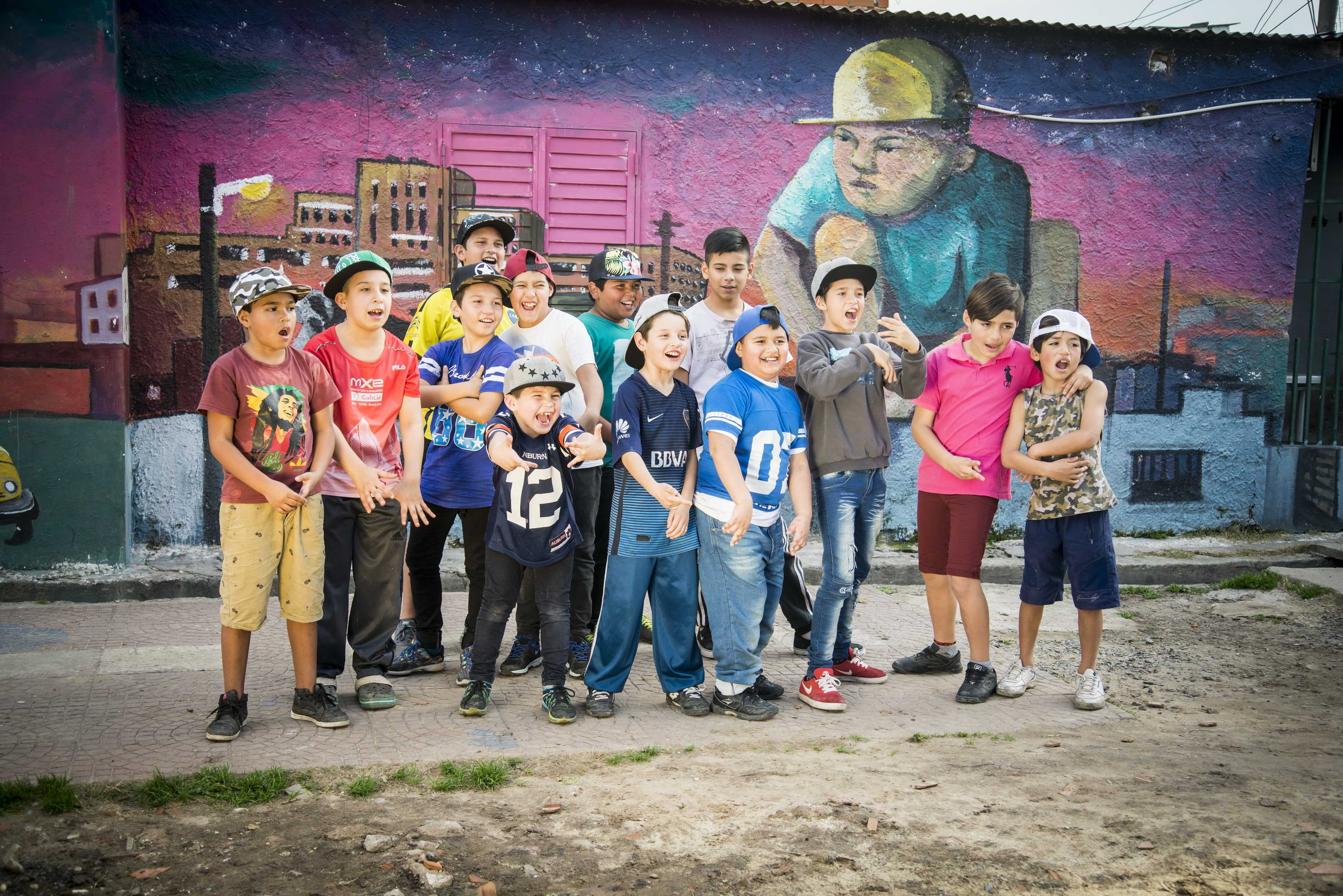 "Yo vengo", el rap de los chicos de Ciudad Oculta que participan de Arte en Barrios