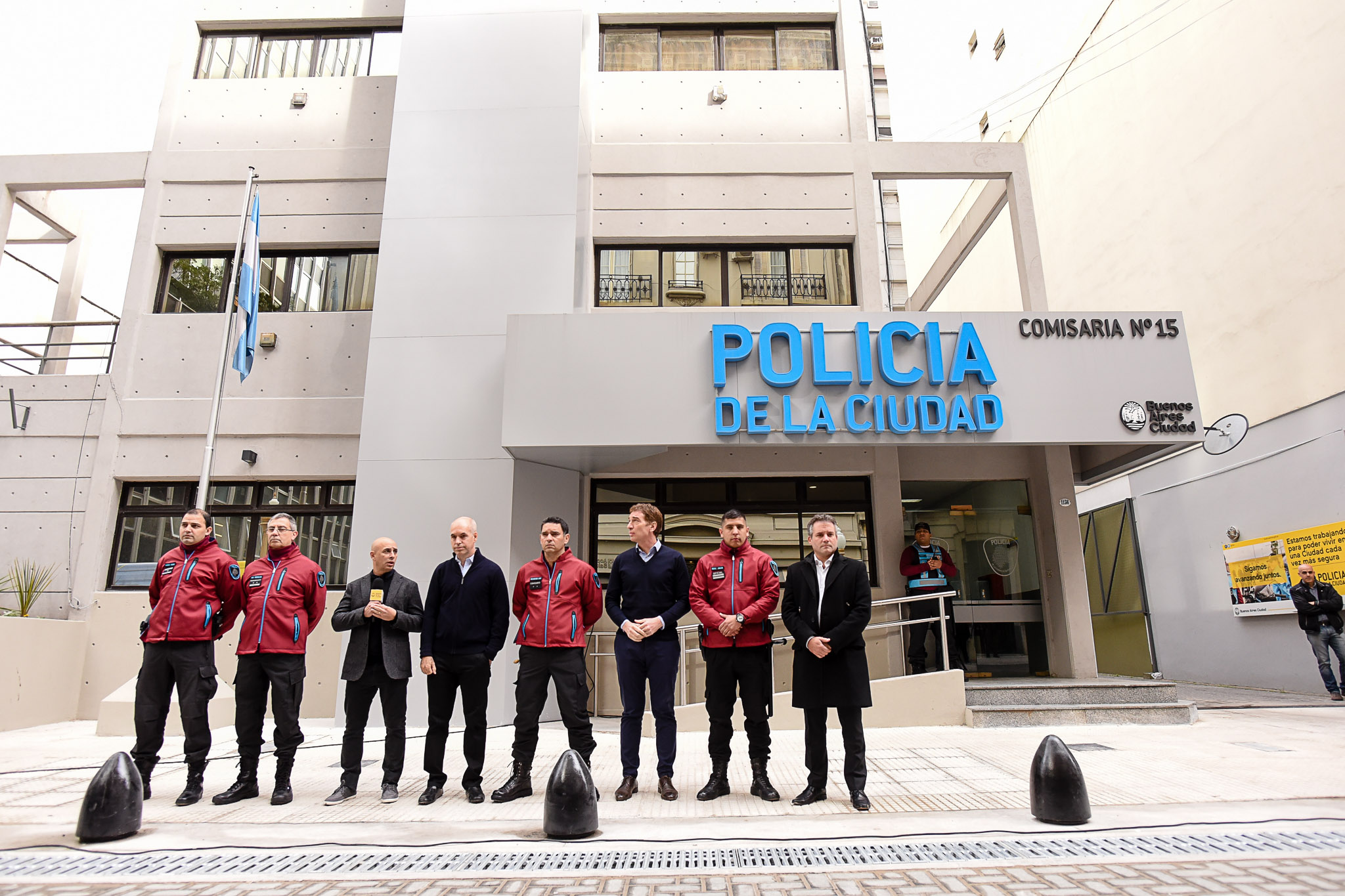 Rodríguez Larreta presentó la Alcaidía de la Comisaría Nº 15