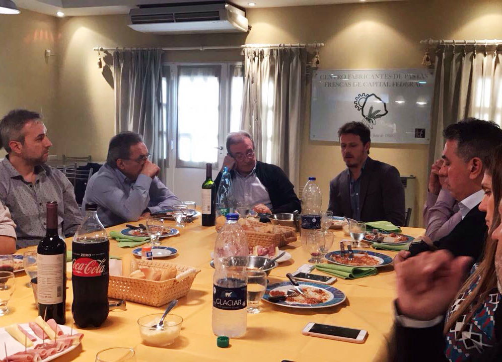 Almuerzo de trabajo con el sector alimenticio